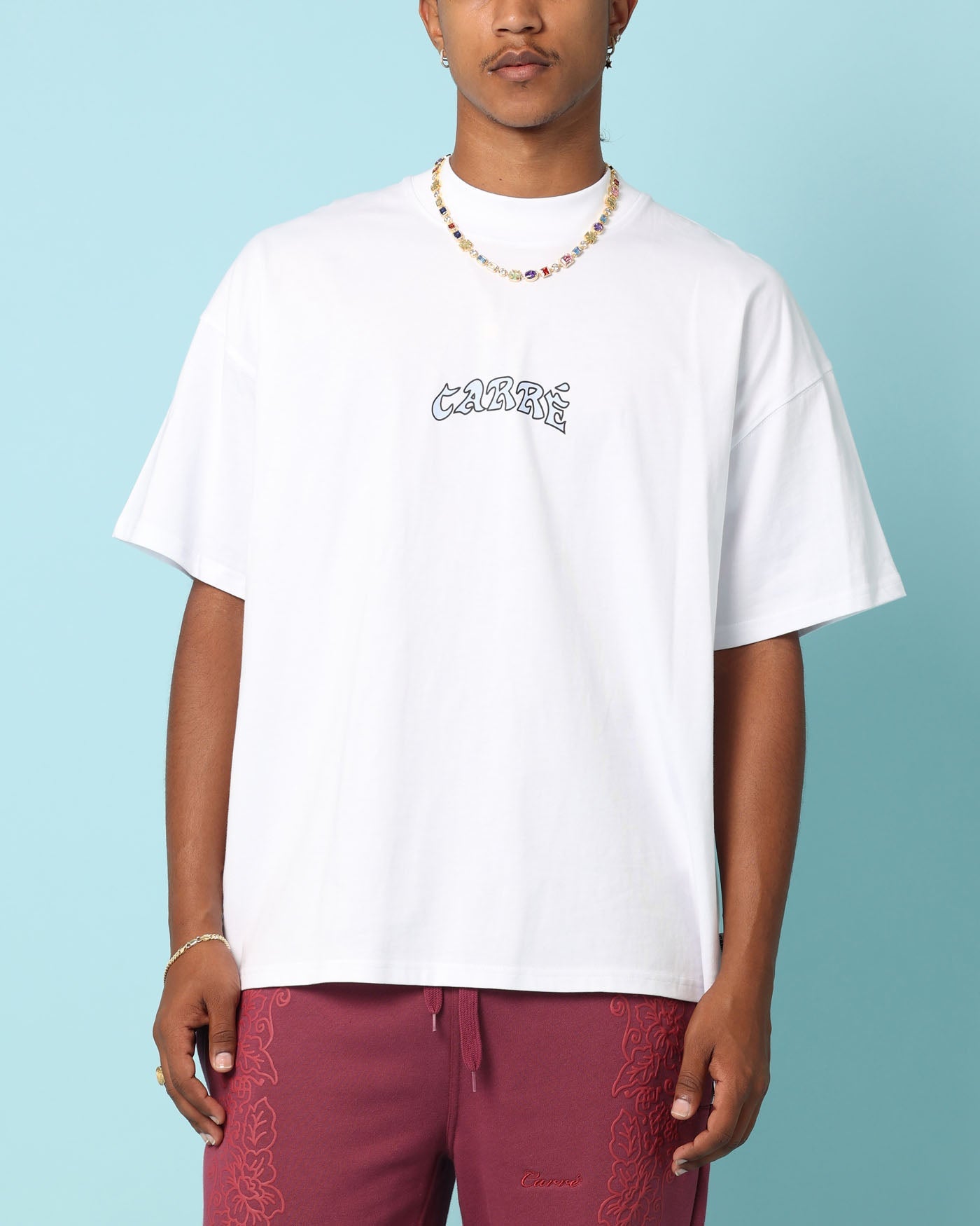 Carr√© Members Only Oversized T-Shirt White