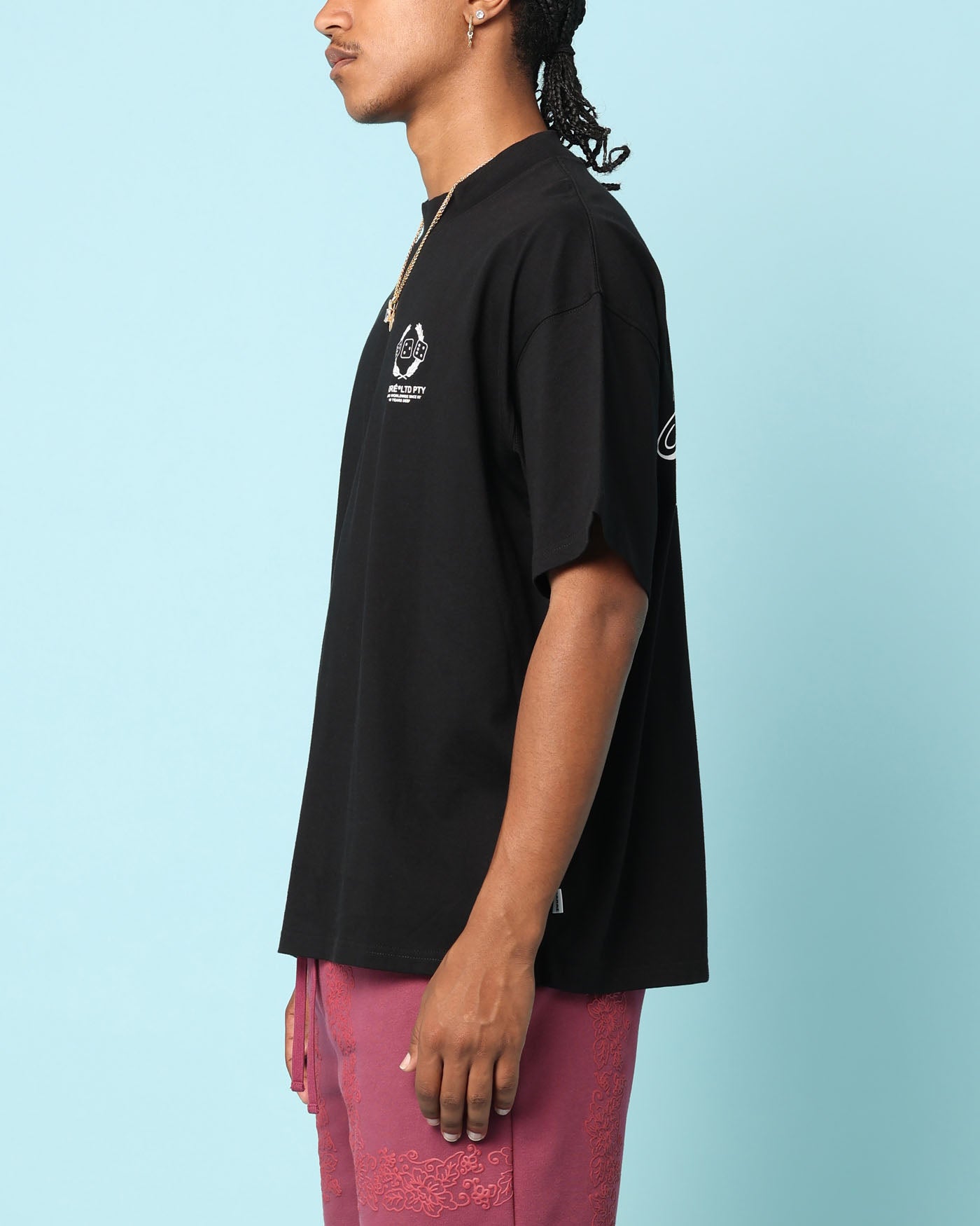 Carr√© Players Oversized T-Shirt Black