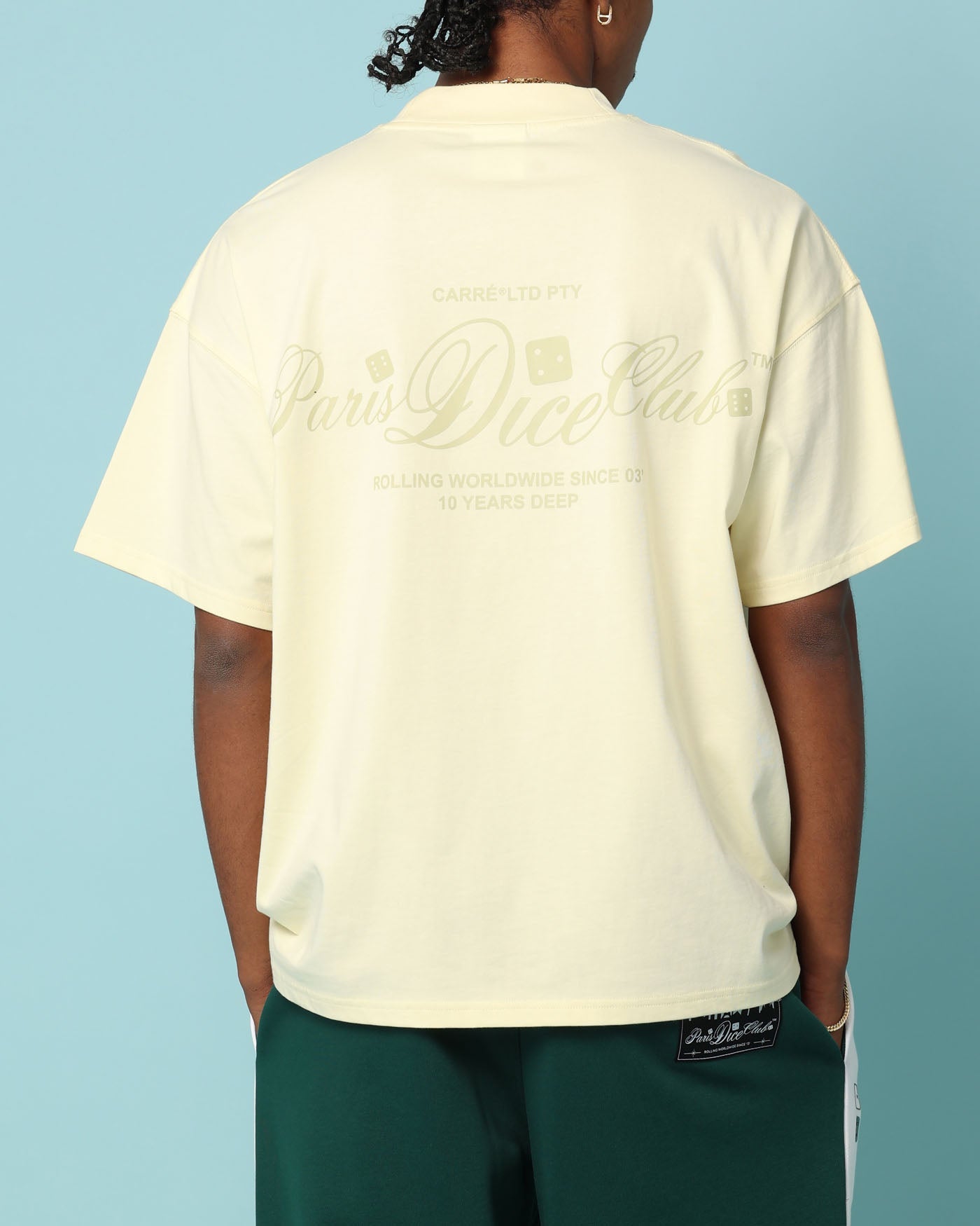 Carr√© Players Oversized T-Shirt Yellow