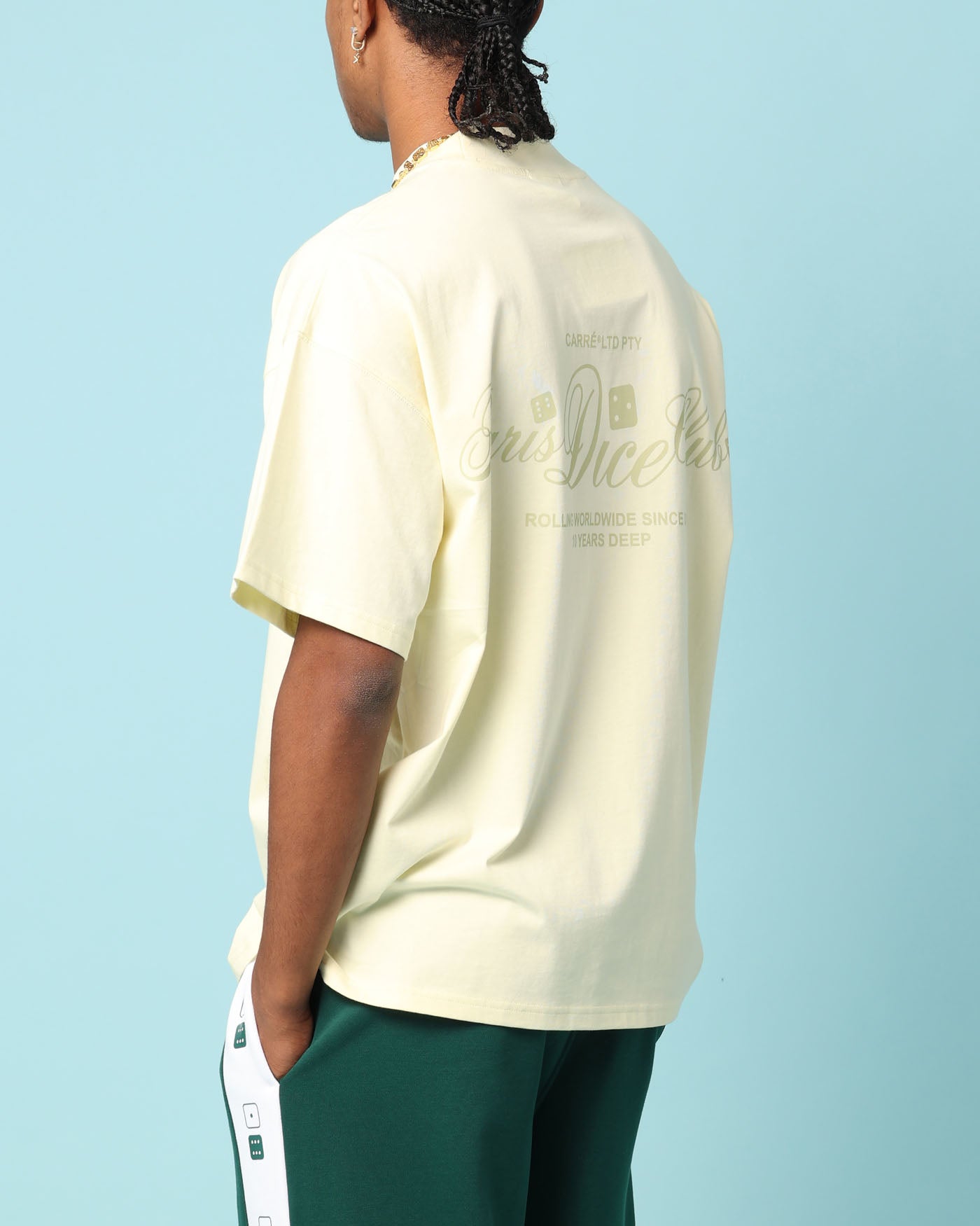 Carr√© Players Oversized T-Shirt Yellow