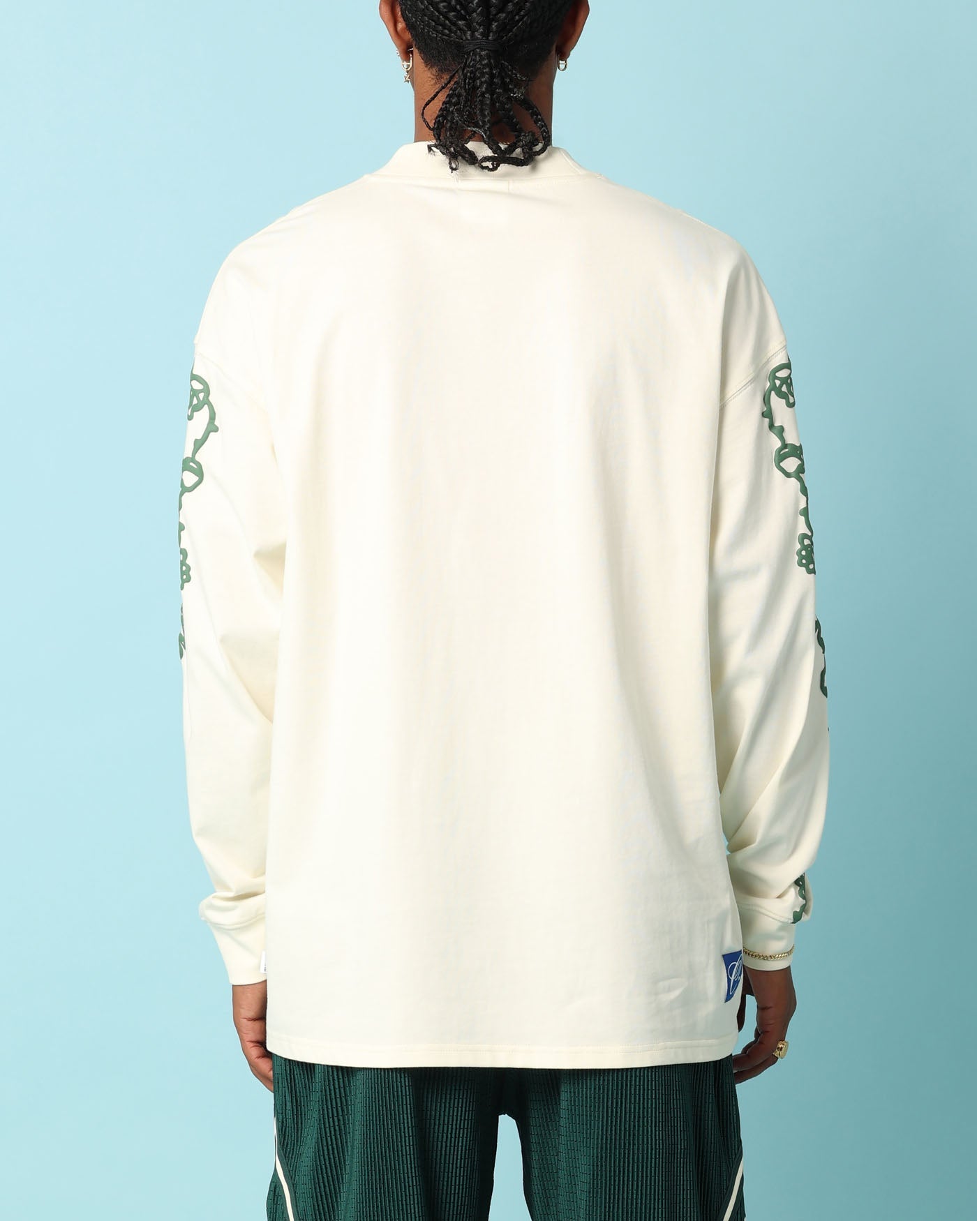 Carr√© Rosebowl Oversized Long Sleeve T-Shirt Off White