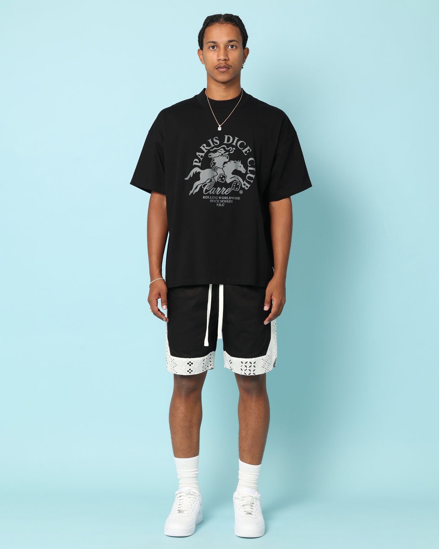 Carr√© Stallion Oversized T-Shirt Black