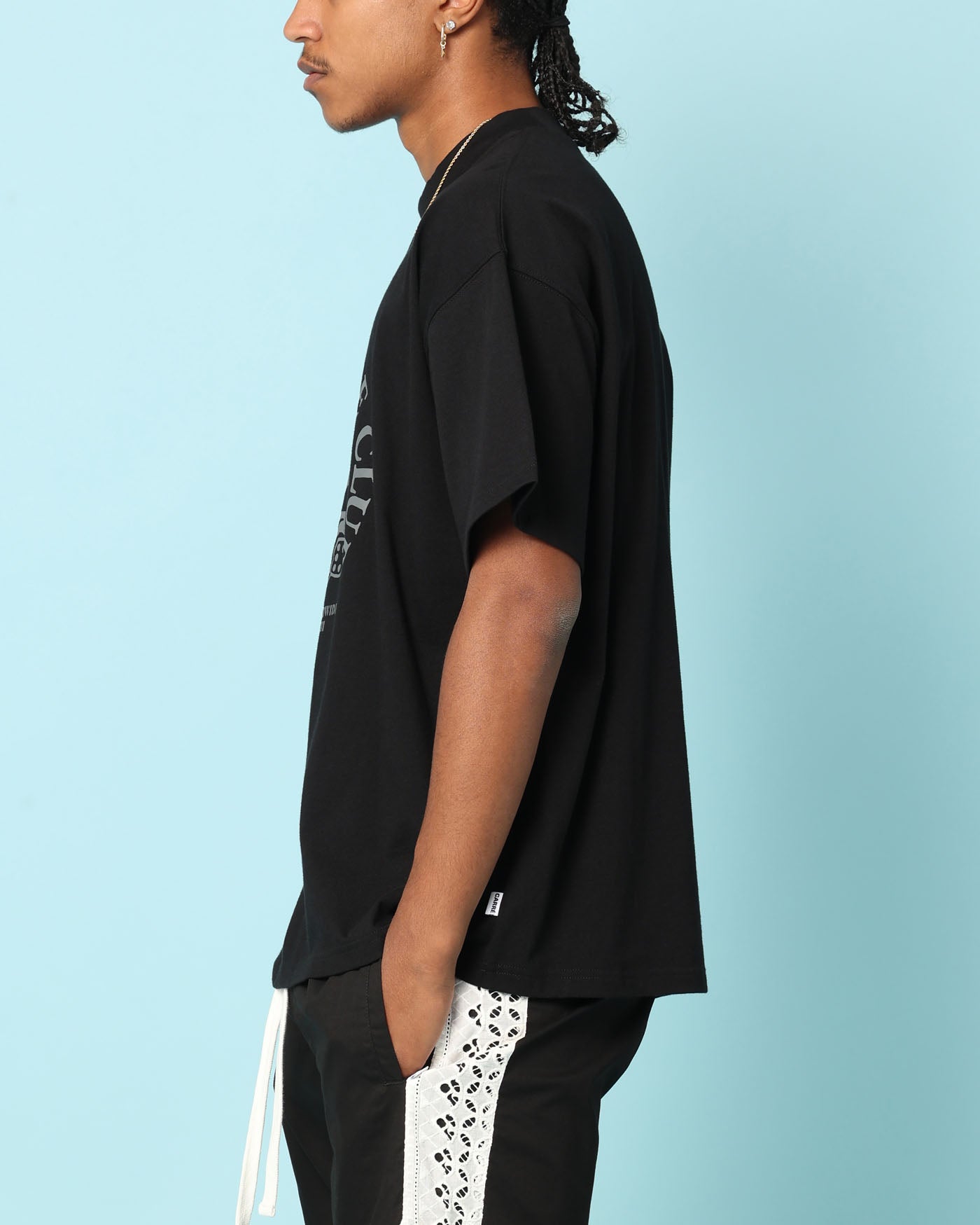 Carr√© Stallion Oversized T-Shirt Black