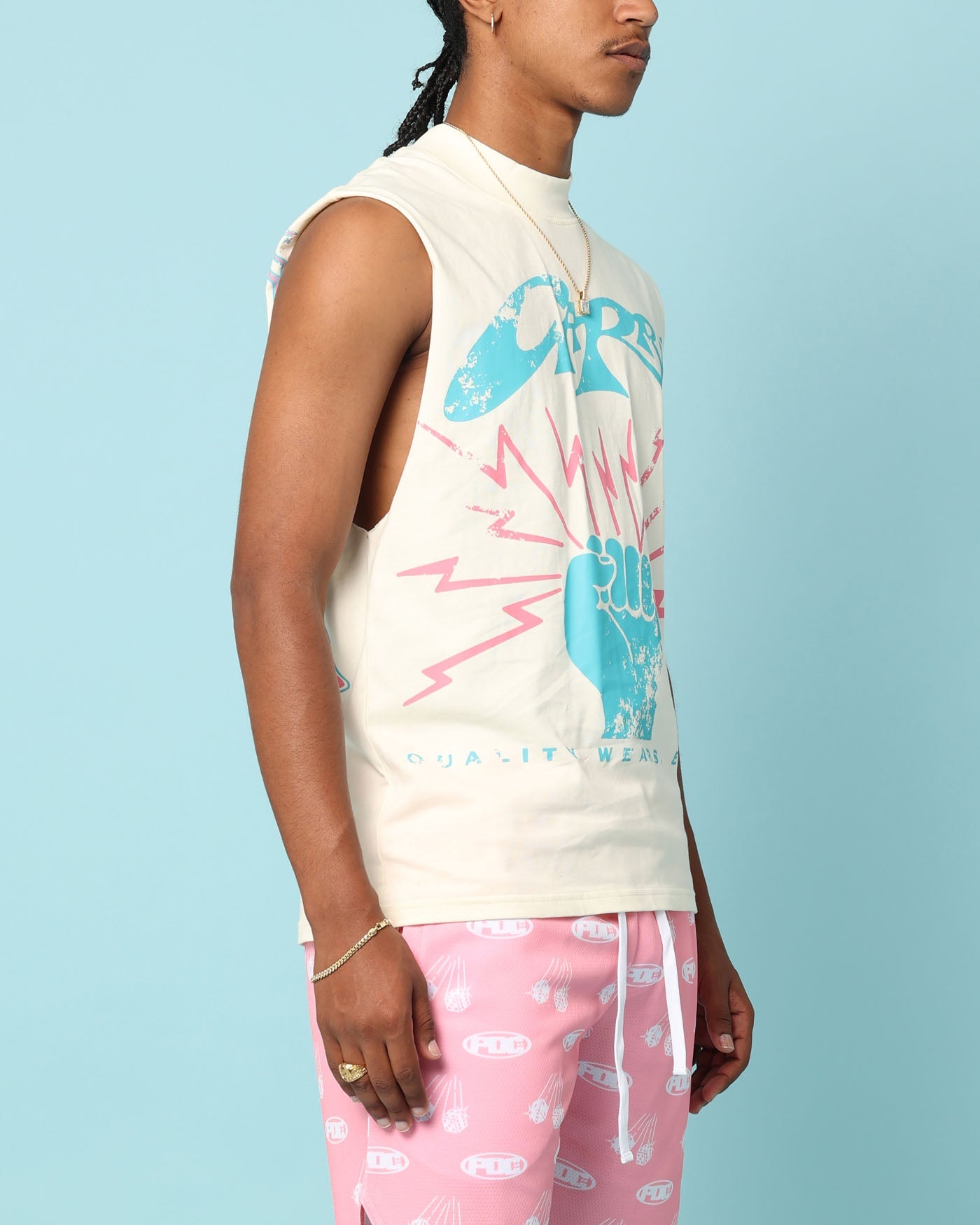 Carr√© Rev 13 Muscle T-Shirt Off White