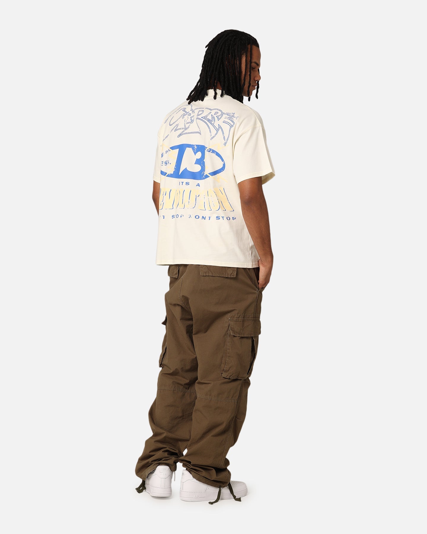 Carr√© Revolution 13 Oversized T-Shirt Off White
