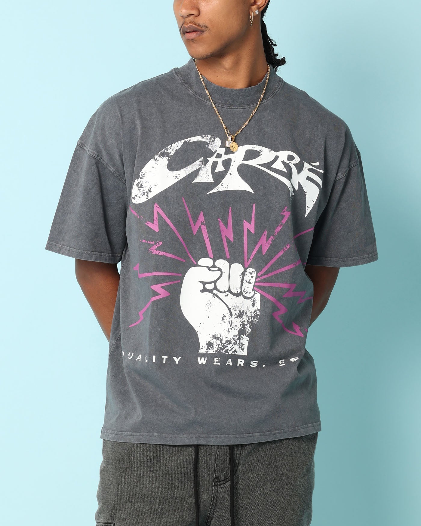 Carr√© Revolution 13 Oversized T-Shirt Vintage Black