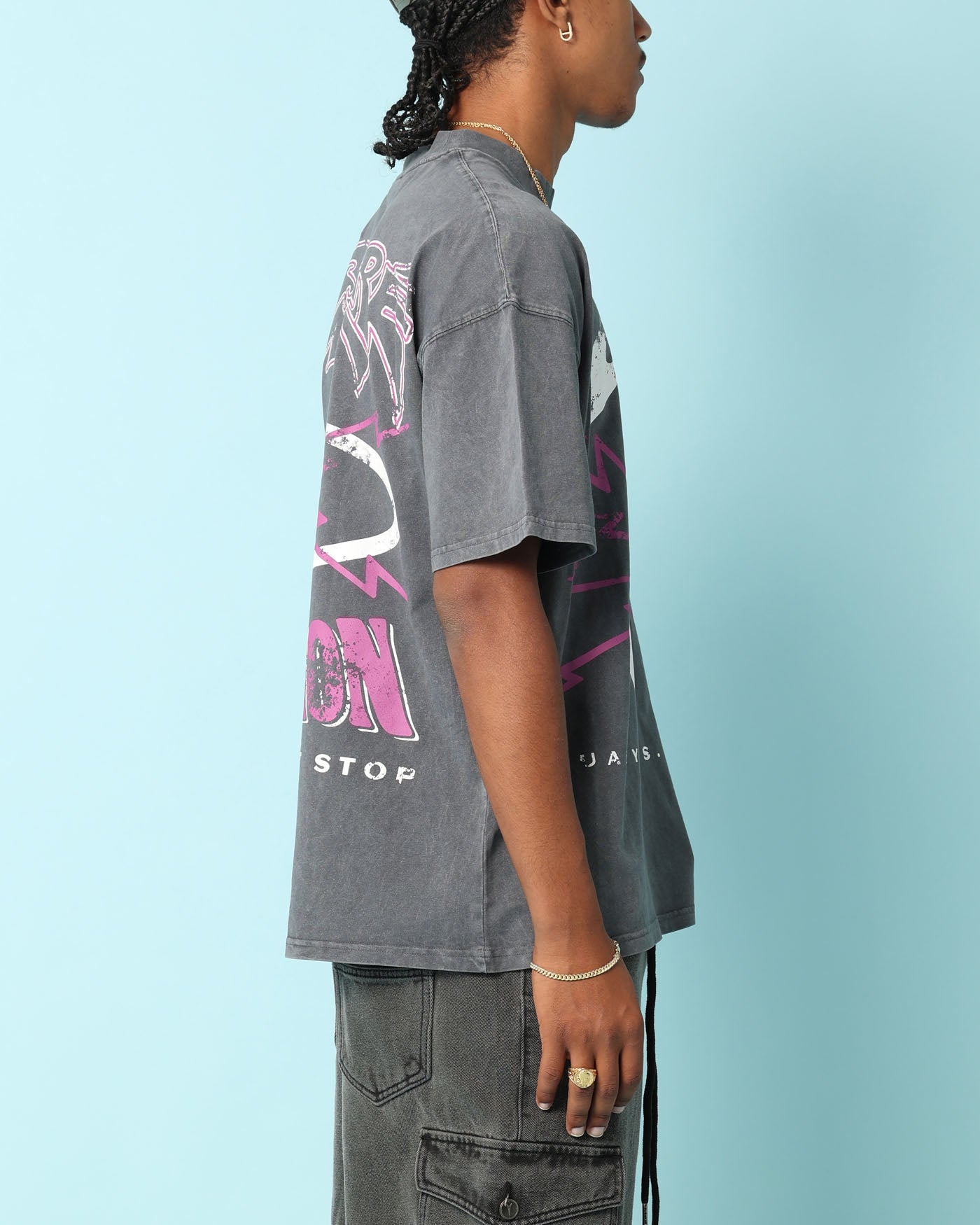 Carr√© Revolution 13 Oversized T-Shirt Vintage Black