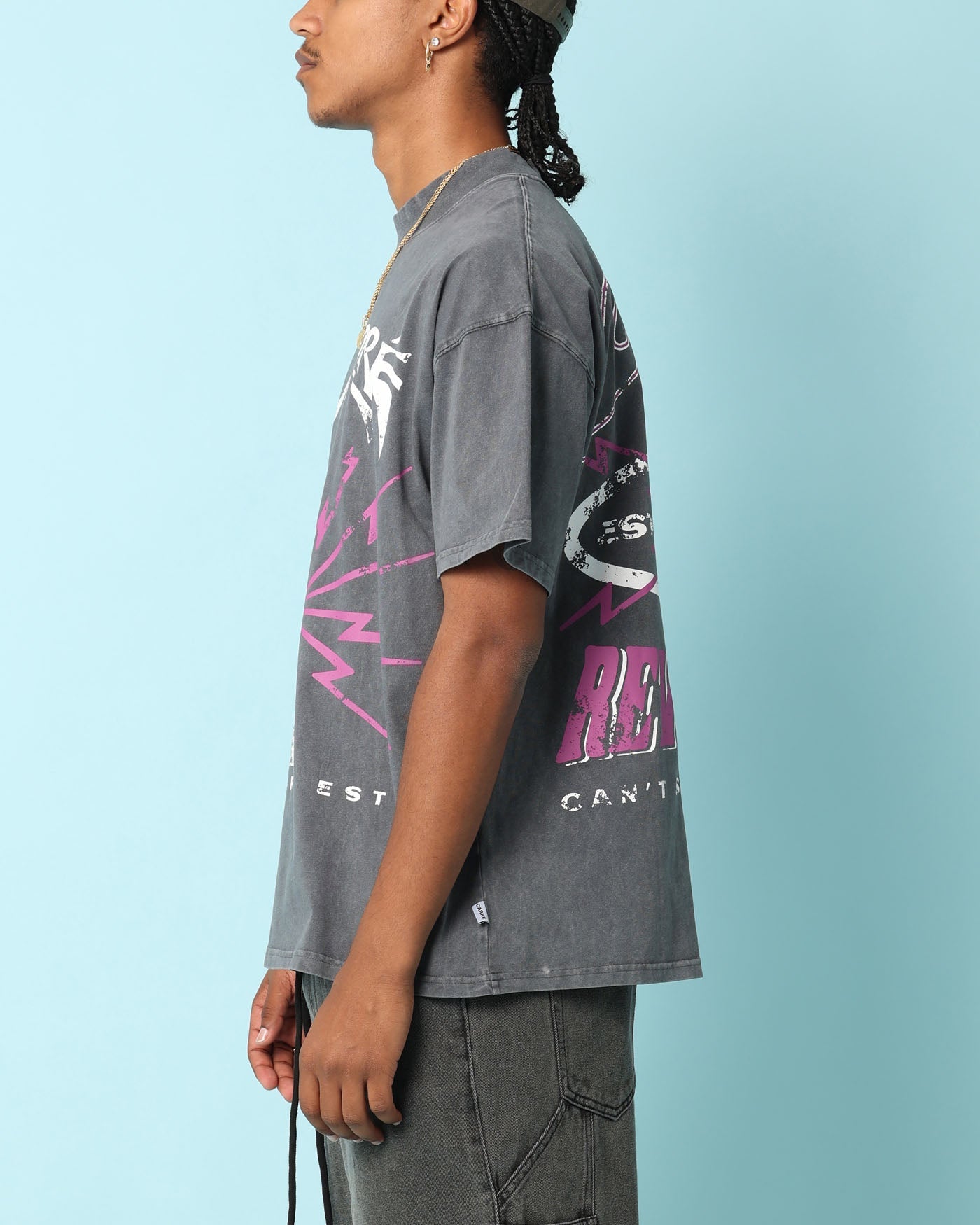 Carr√© Revolution 13 Oversized T-Shirt Vintage Black