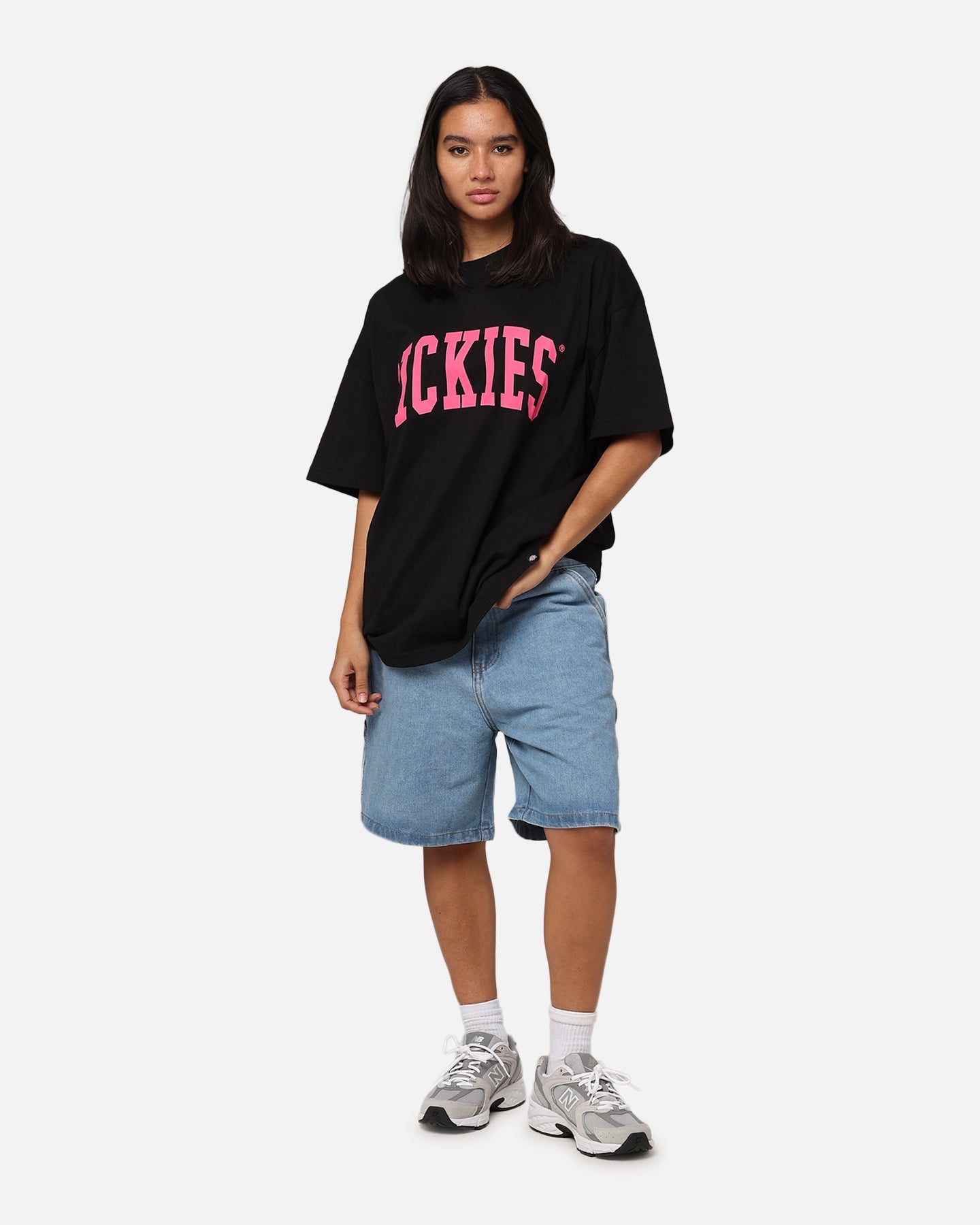 Dickies Arch 330 T-Shirt Black/Pink Style001