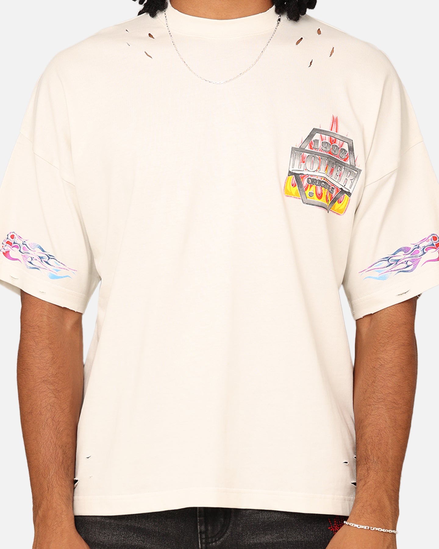 Loiter Motor Box T-Shirt Stone