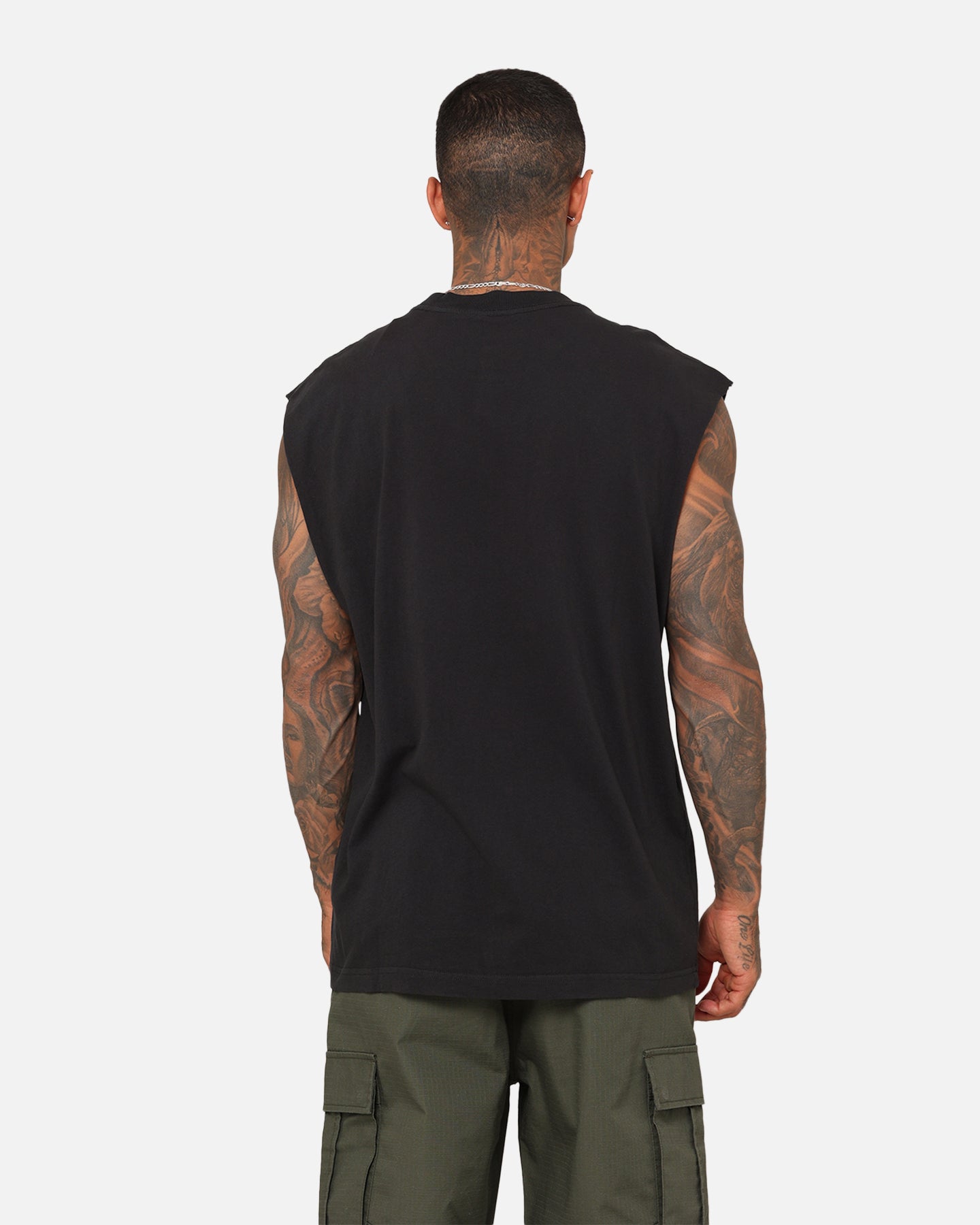 Mitchell & Ness Oakland Raiders Vintage Muscle T-Shirt Faded Black