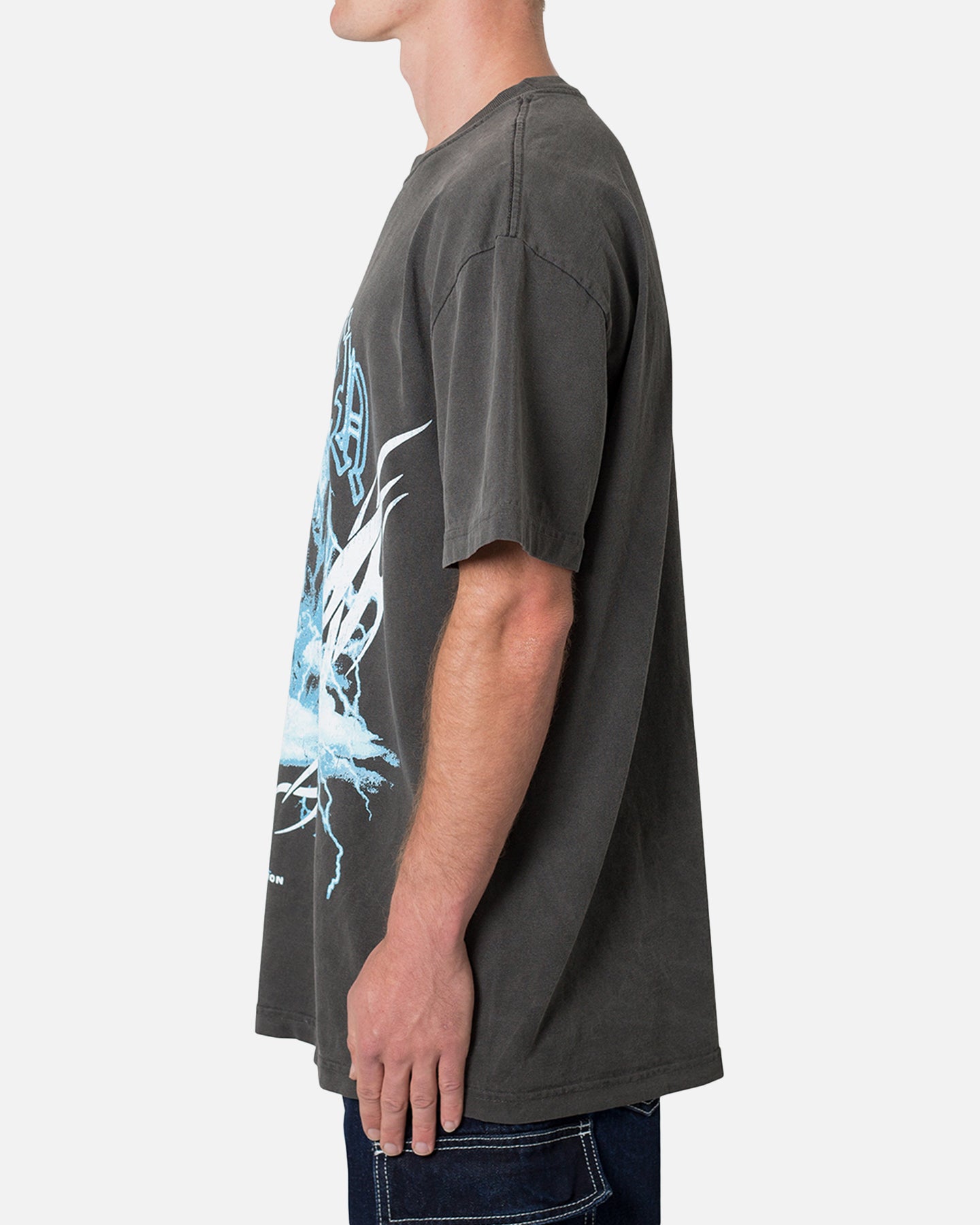 MNML Another Heaven T-Shirt Washed Black