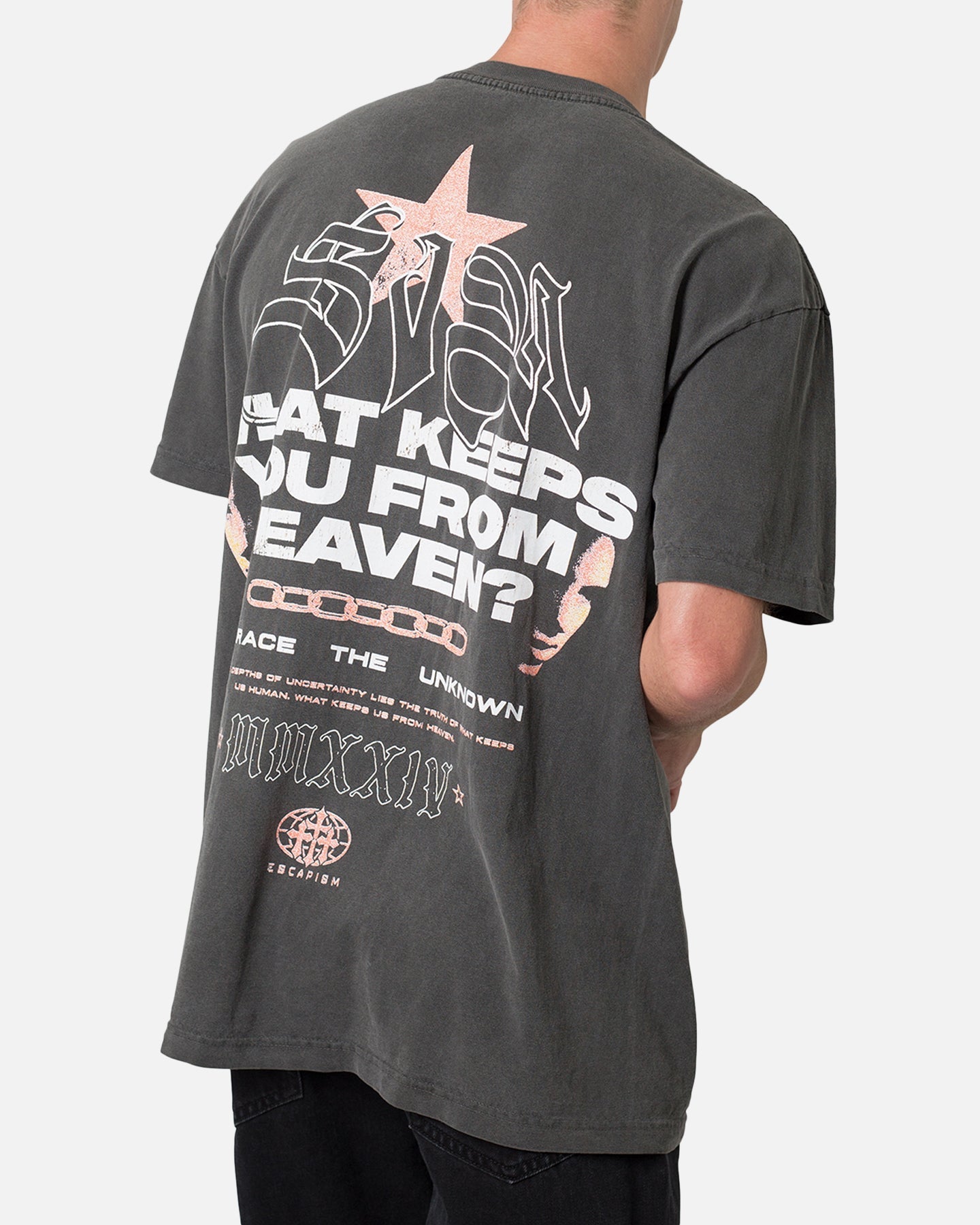 MNML Sin T-Shirt Washed Black