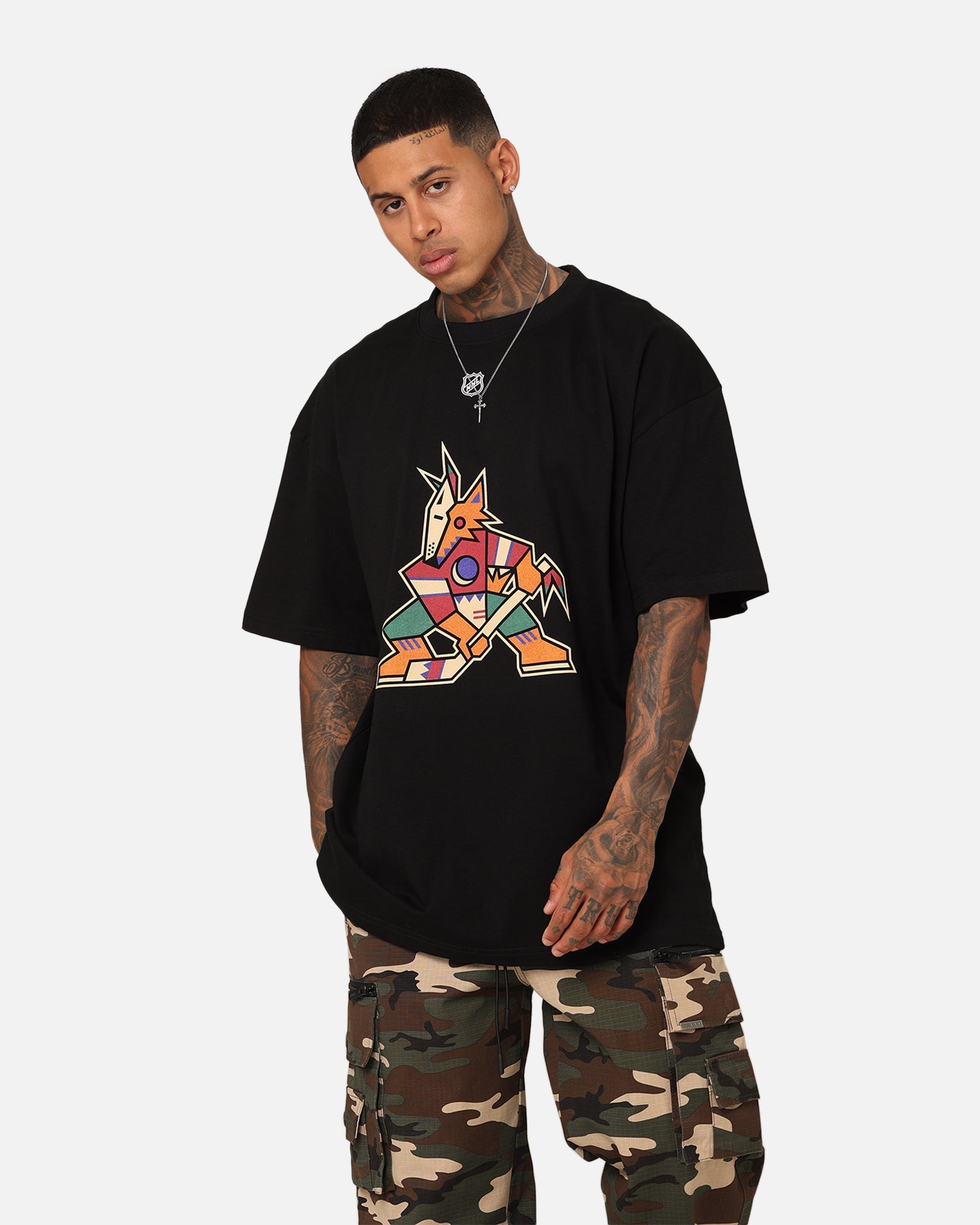 Culture Kings X NHL Arizona Coyotes Global Series Melbourne '23 Premium T-Shirt Black