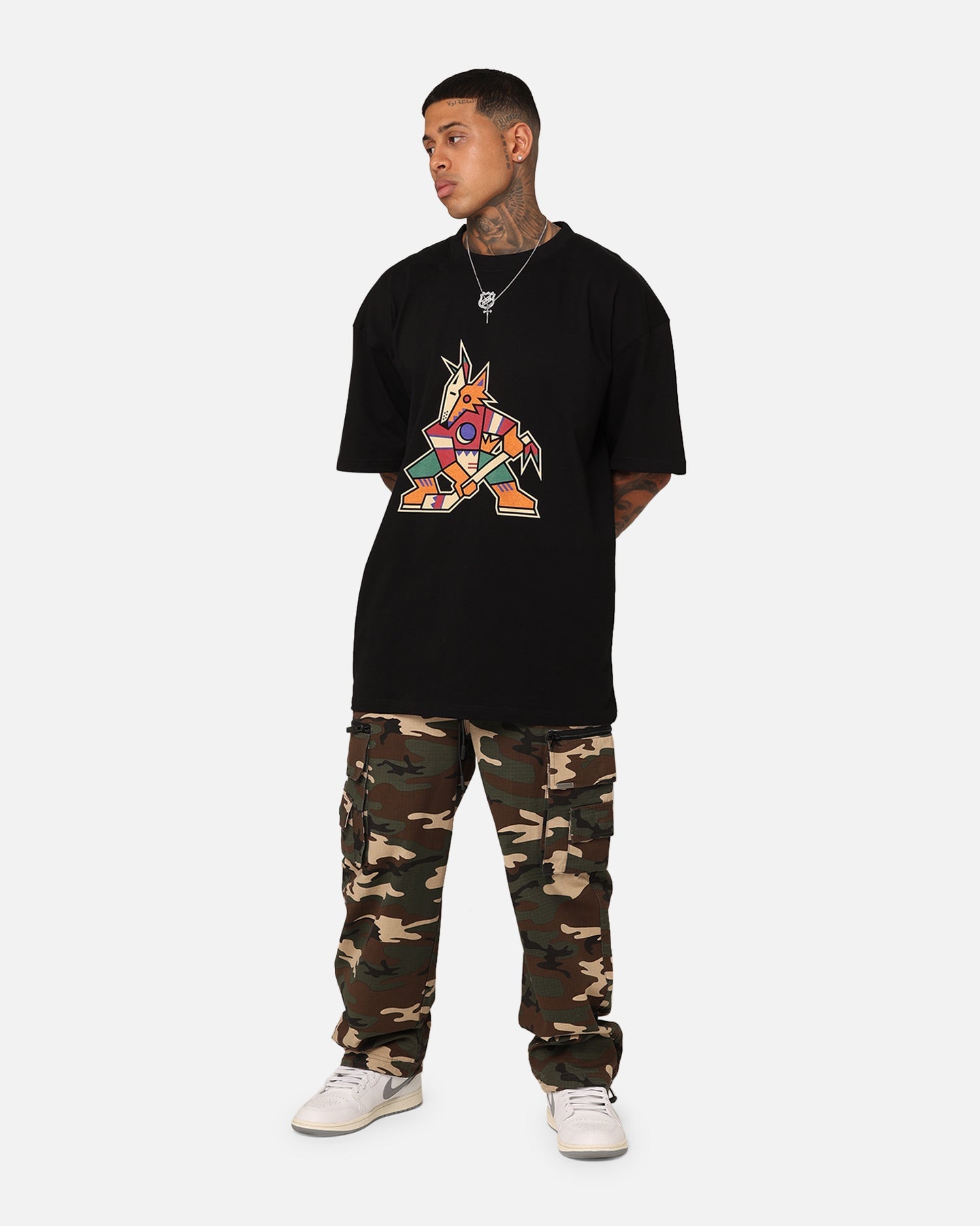 Culture Kings X NHL Arizona Coyotes Global Series Melbourne '23 Premium T-Shirt Black