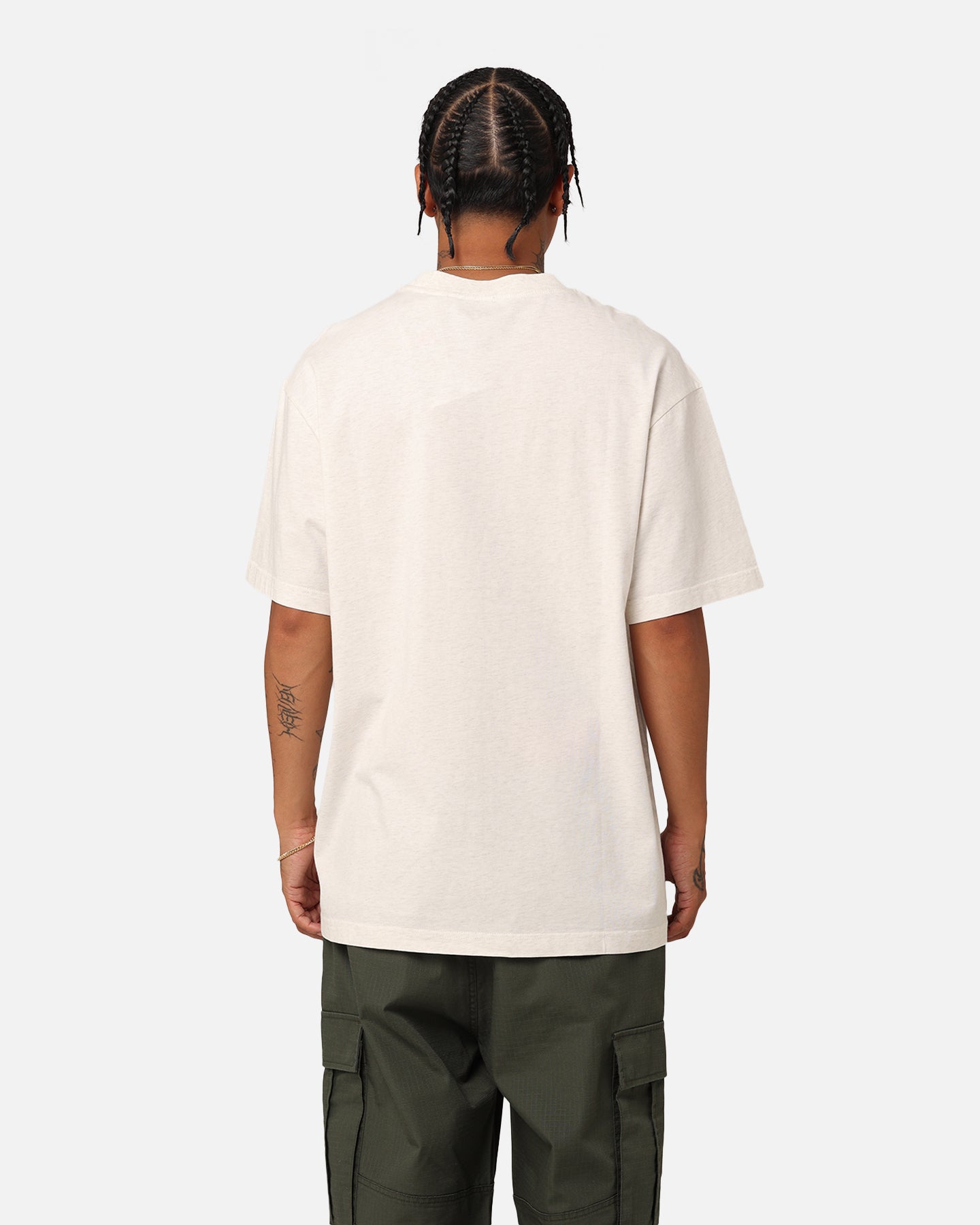 Mitchell & Ness Las Vegas Raiders Shield T-Shirt White Marle