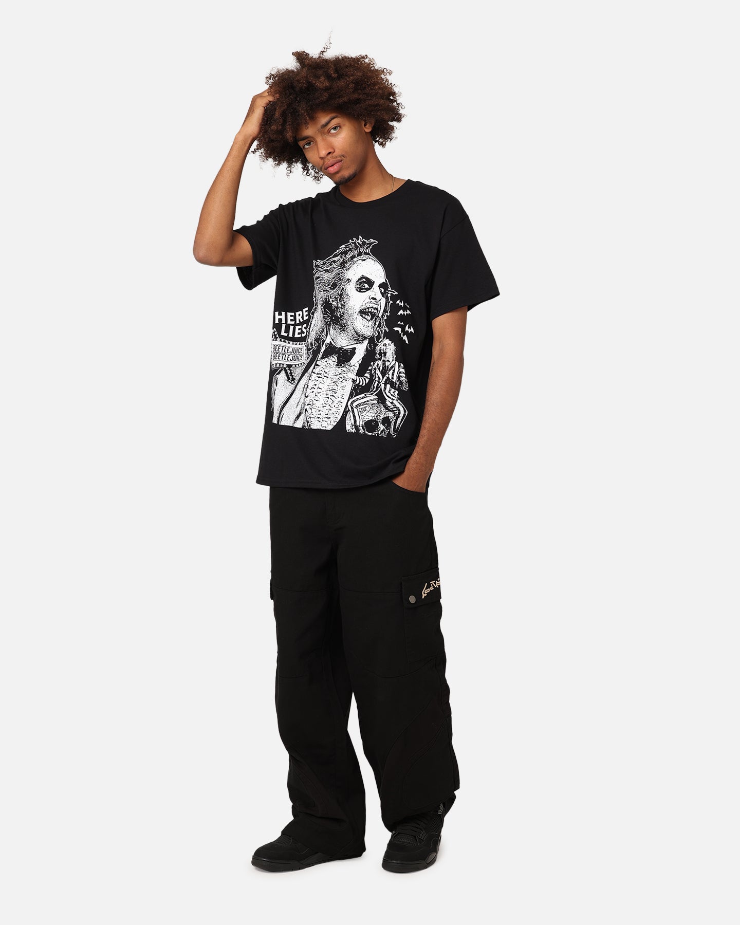 Goat Crew X Beetlejuice Beetlejuice Noir T-Shirt Black