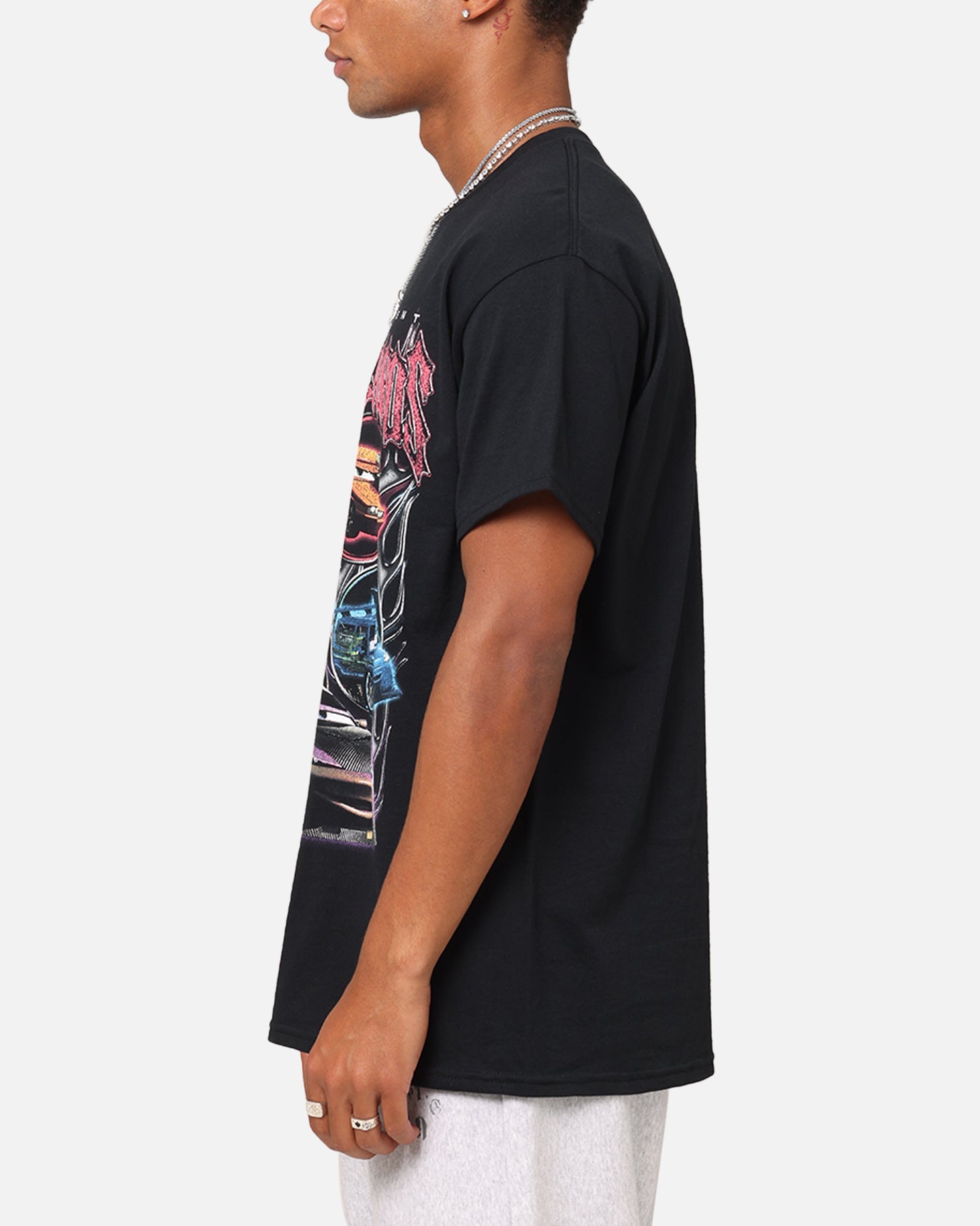 Goat Crew Pixar Cars Delinquent Road Hazards T-Shirt Black