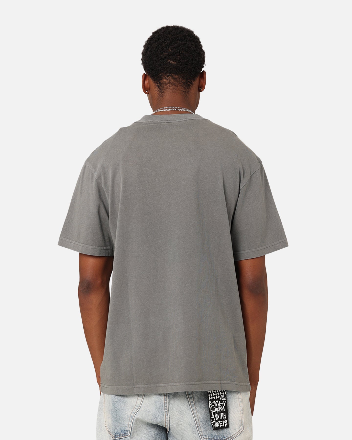 Mitchell & Ness Las Vegas Raiders Wave Arch T-Shirt Gunmetal