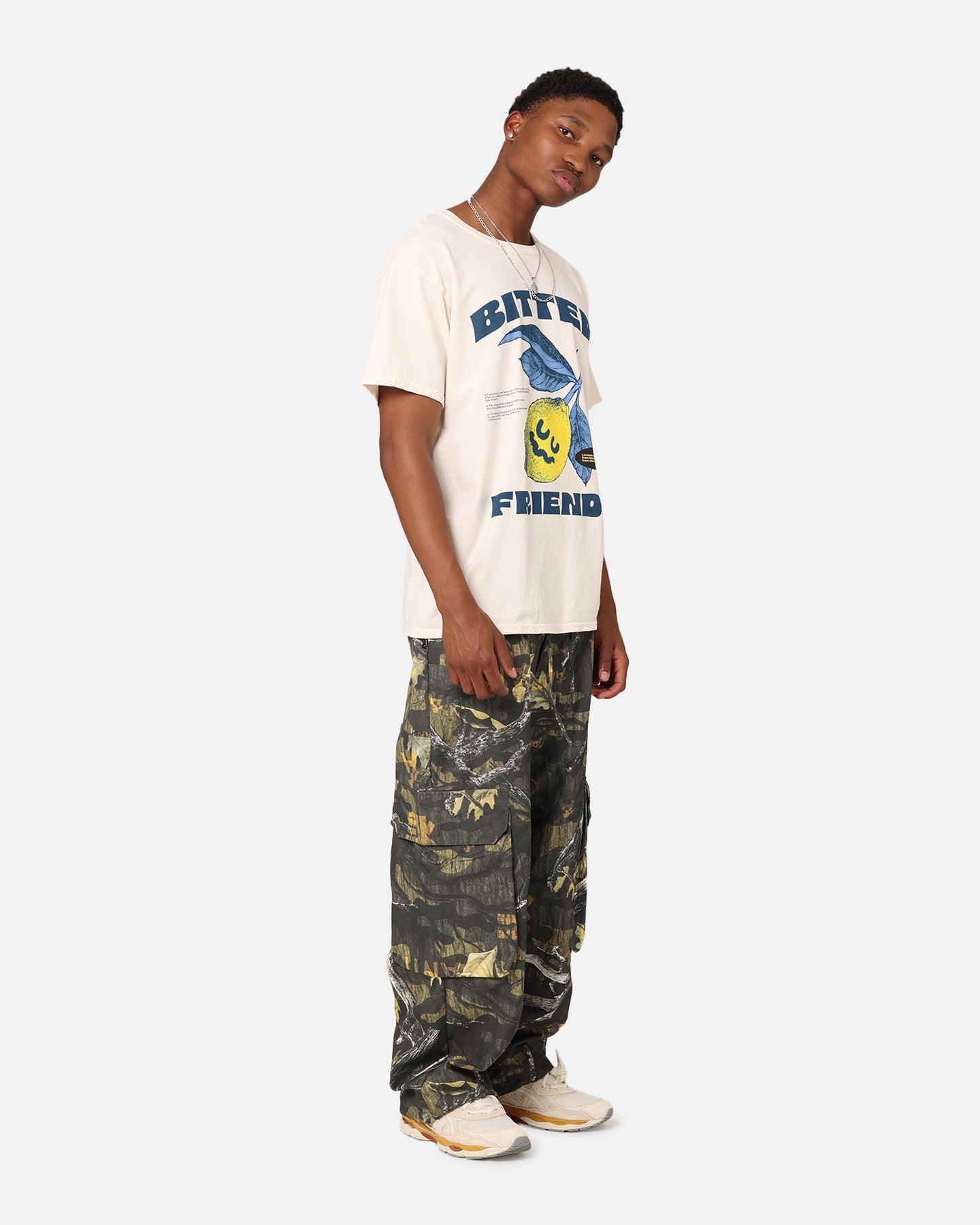 Goat Crew Bitter Friends T-Shirt Off White