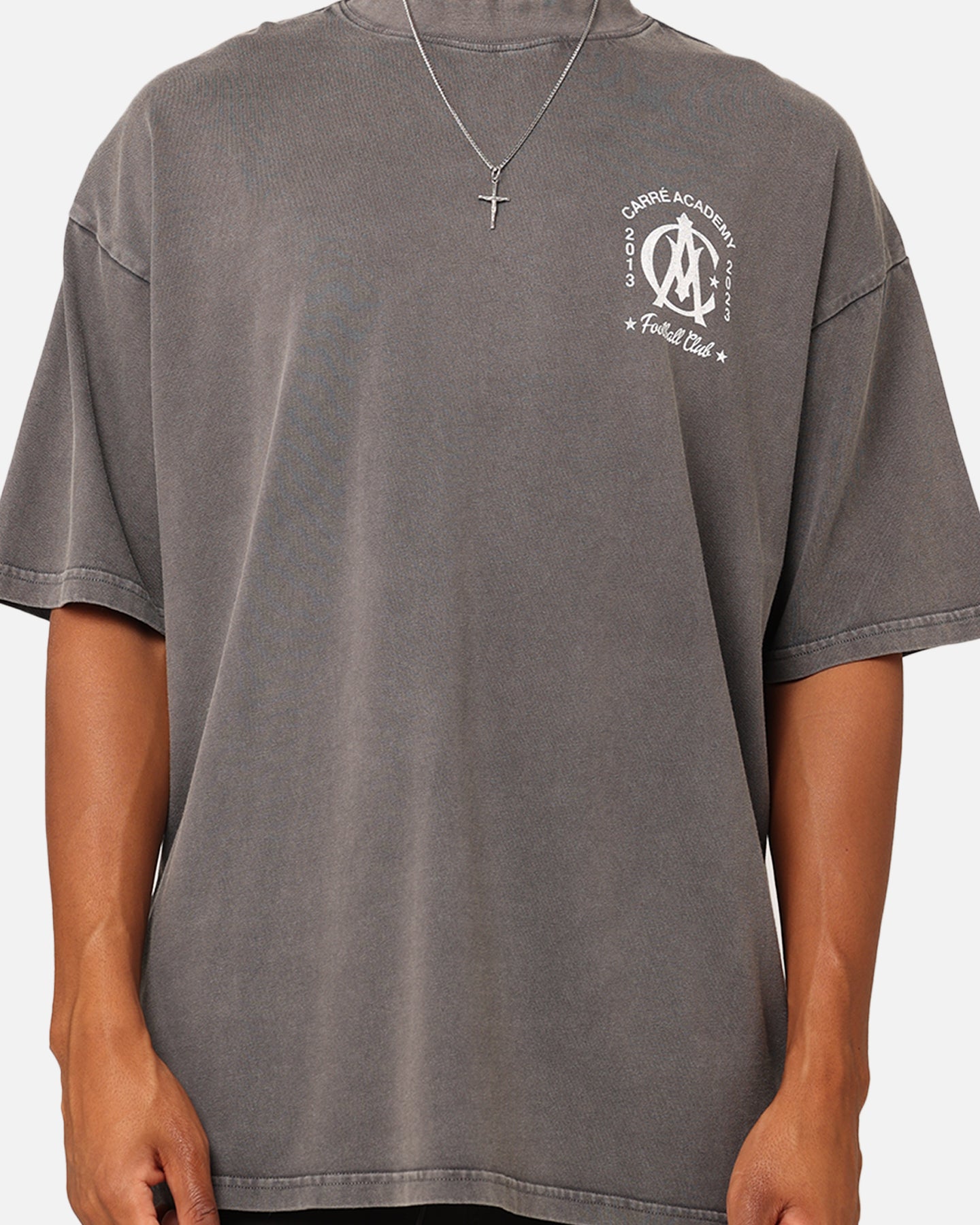Carre Three Peat T-Shirt Washed Charcoal