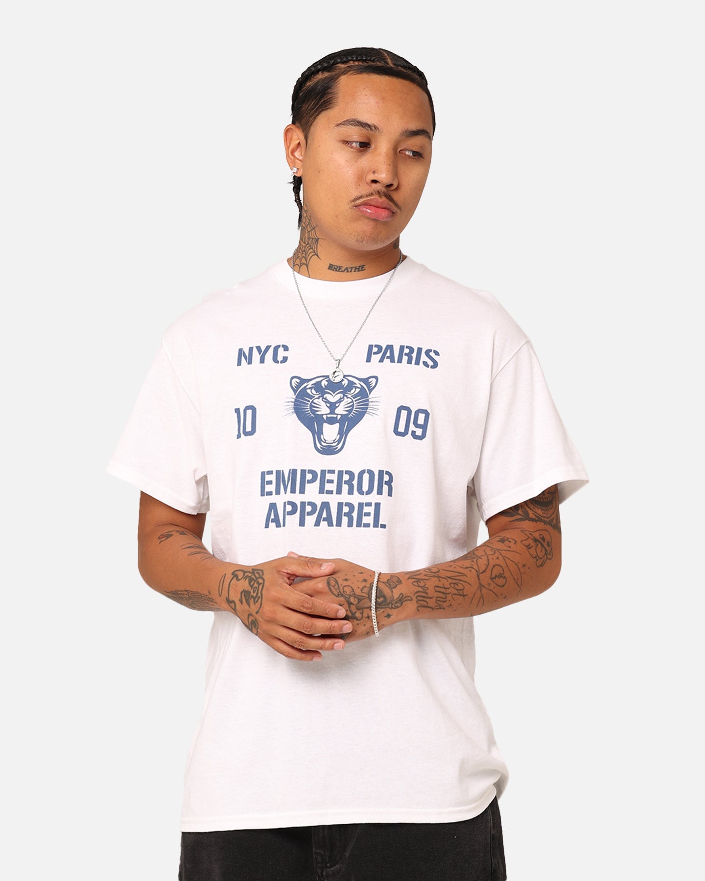 Emperor Apparel Collegiate T-Shirt White