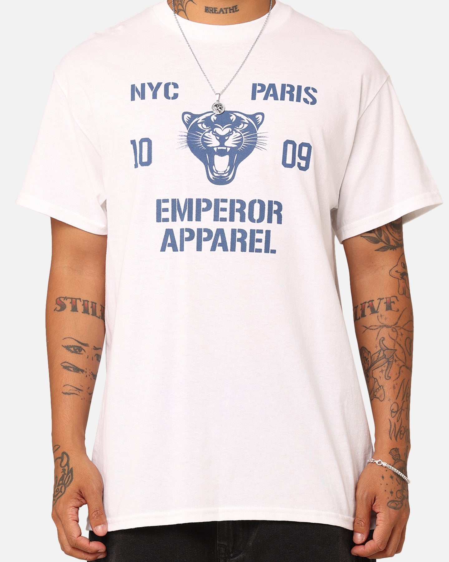 Emperor Apparel Collegiate T-Shirt White