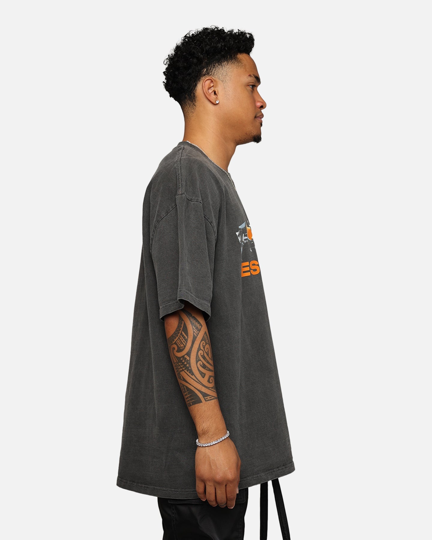 Mitchell & Ness X McLaren X Culture Kings Las Vegas Collection Vintage Poster T-Shirt Black Wash