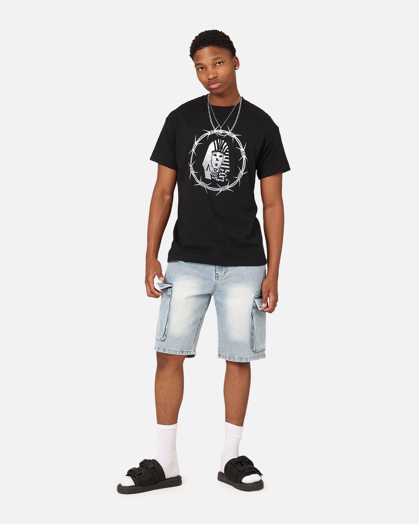 Last Kings Spikes T-Shirt Black