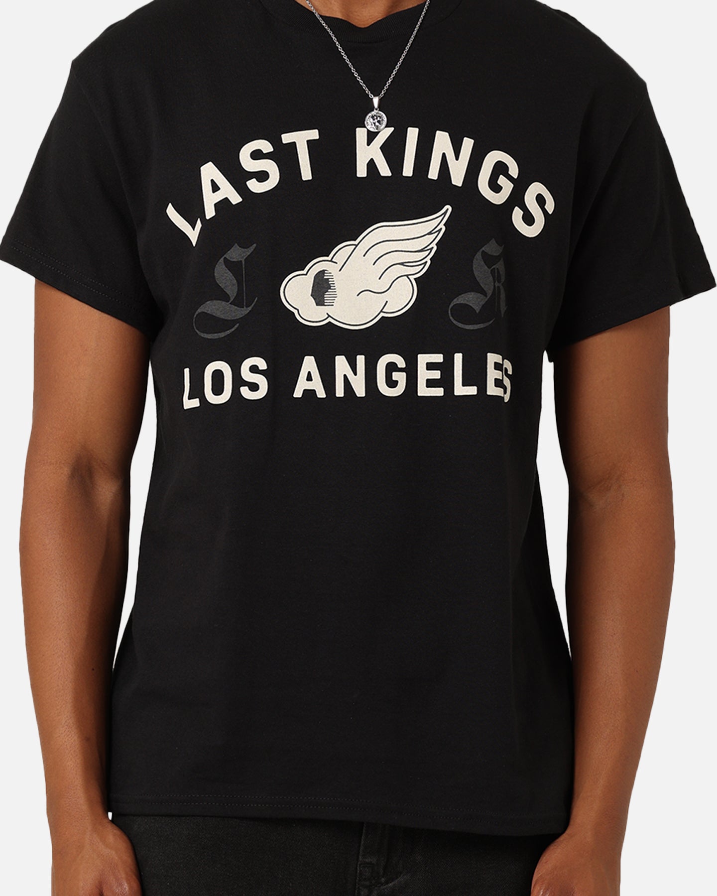 Last Kings Wings T-Shirt Black Style001