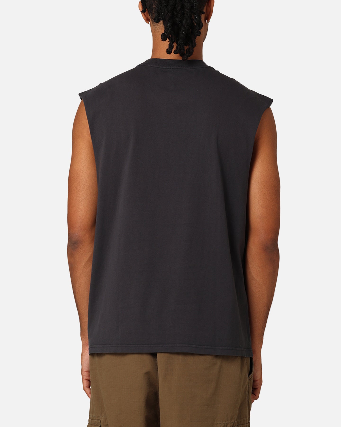 Mitchell & Ness Inter Miami CF Brush Off Muscle T-Shirt Black