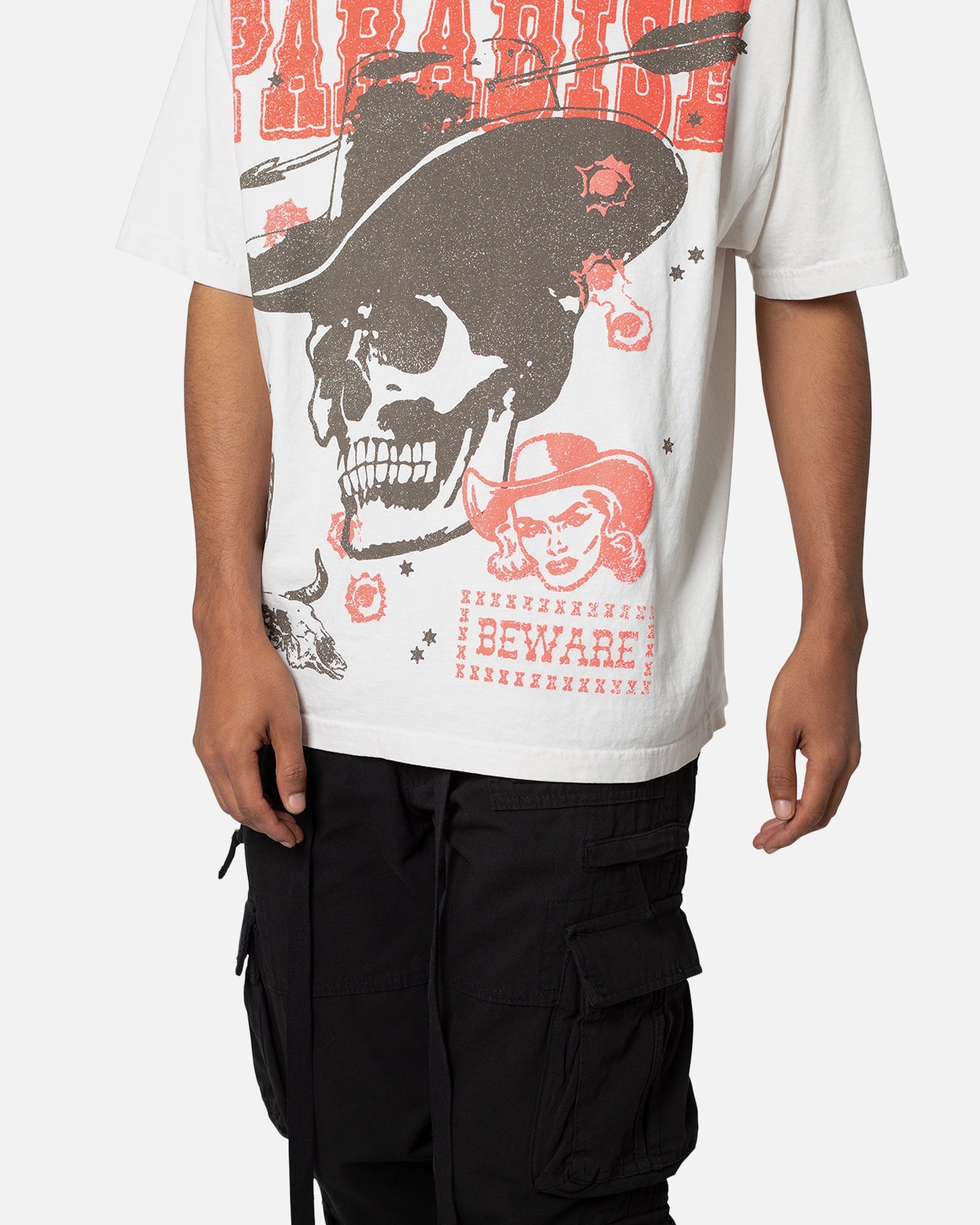 MNML Way Out West T-Shirt Off White