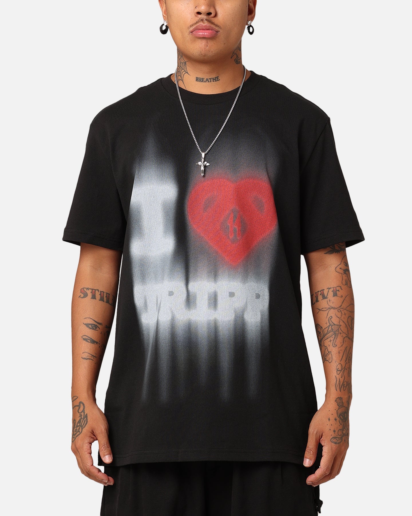 Ksubi X Trippie Redd Love Trip Kash T-Shirt Jet Black