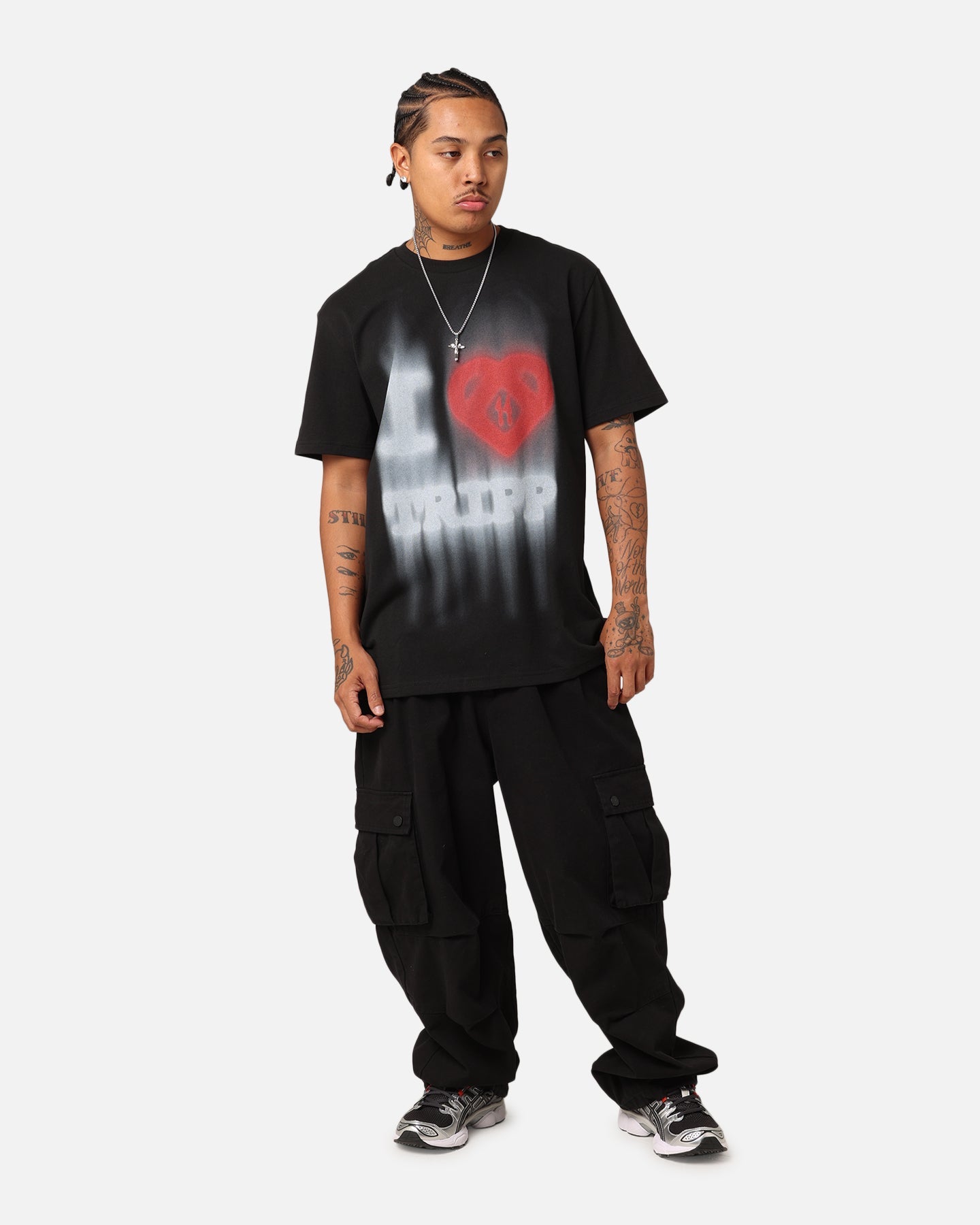 Ksubi X Trippie Redd Love Trip Kash T-Shirt Jet Black