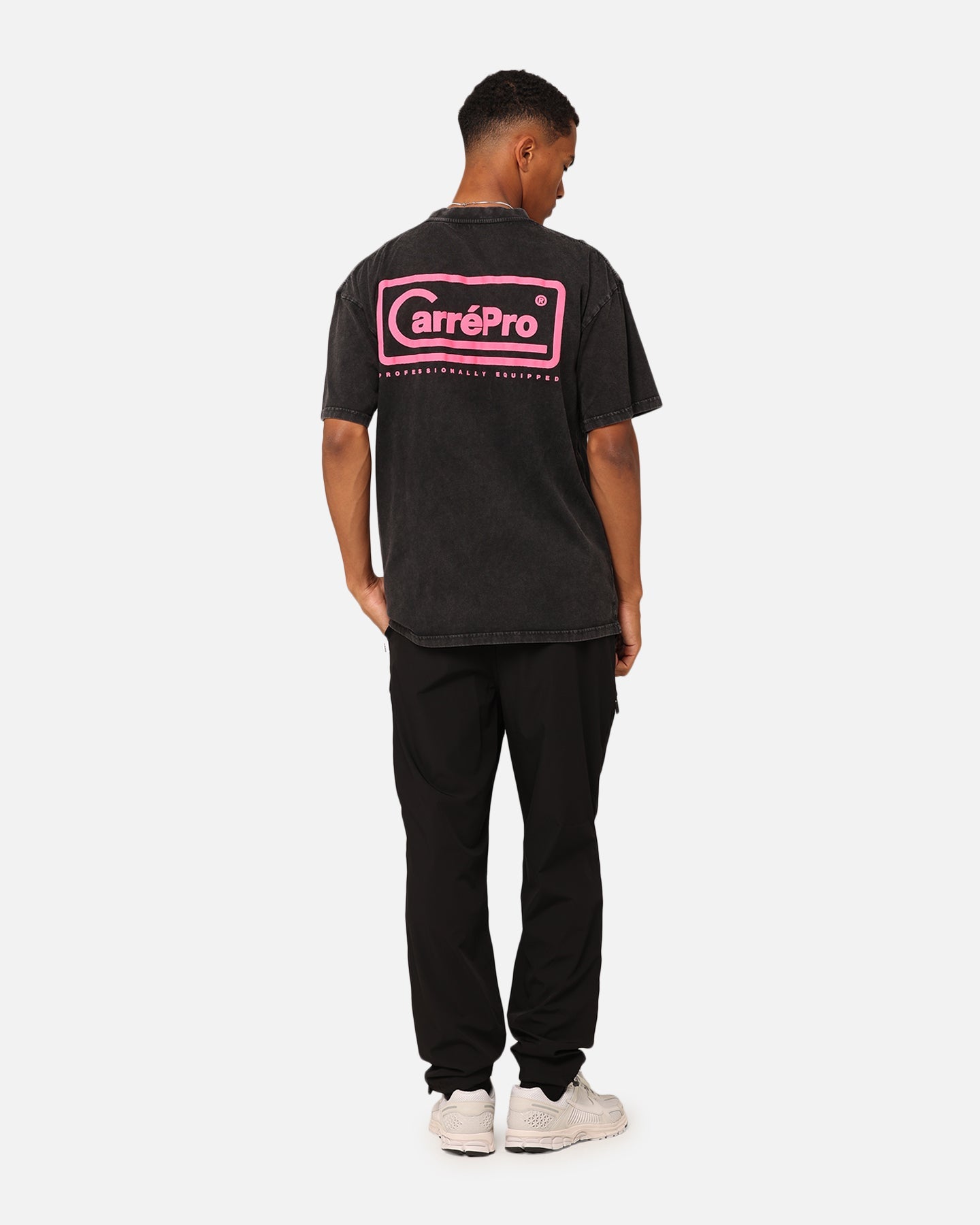 Carre Pro T-Shirt Black Acidwash