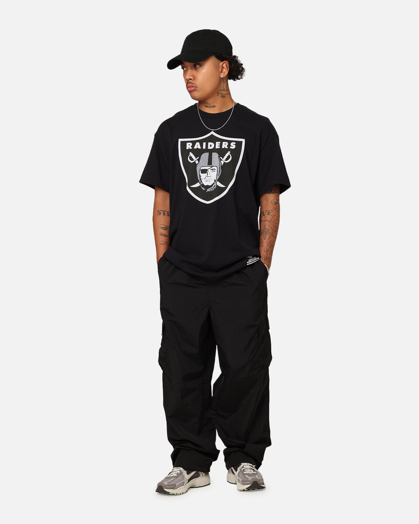 Majestic Athletic Las Vegas Raiders Team Crest T-Shirt Black