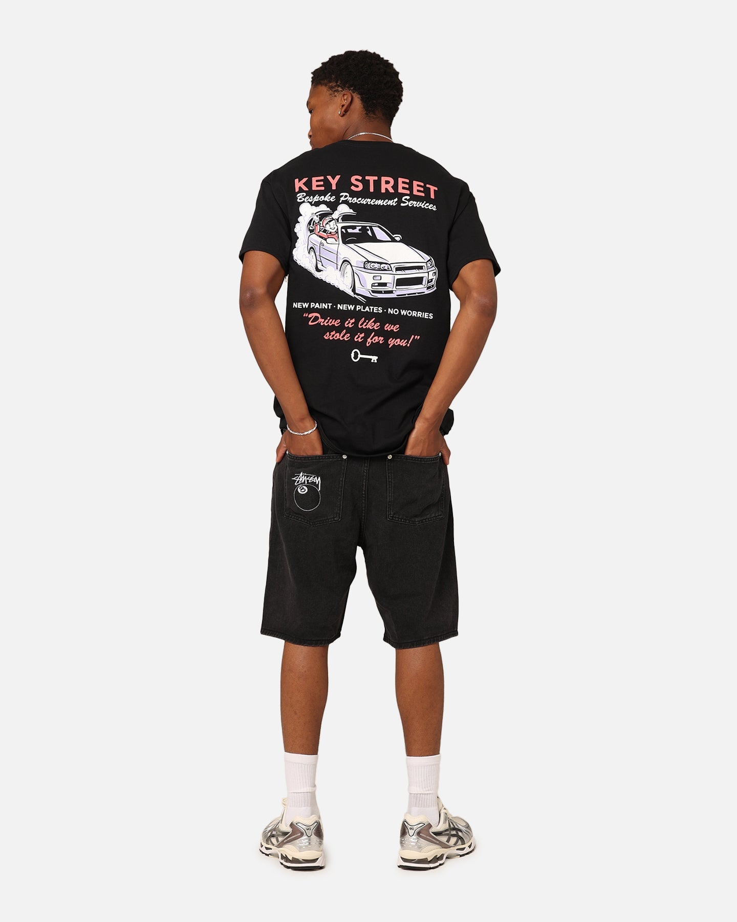 Key Street Bespoke T-Shirt Black