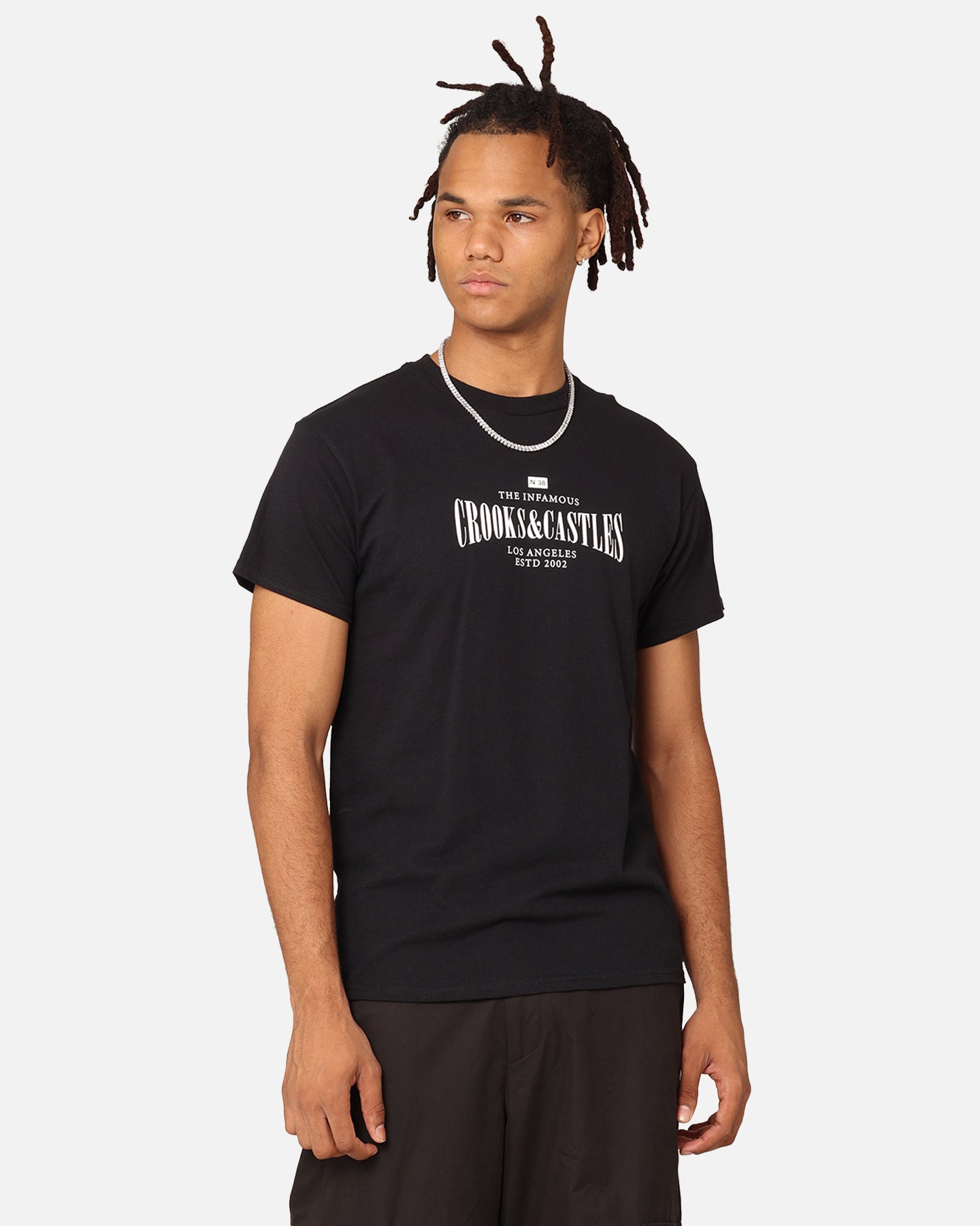 Crooks & Castles Infamous T-Shirt Black