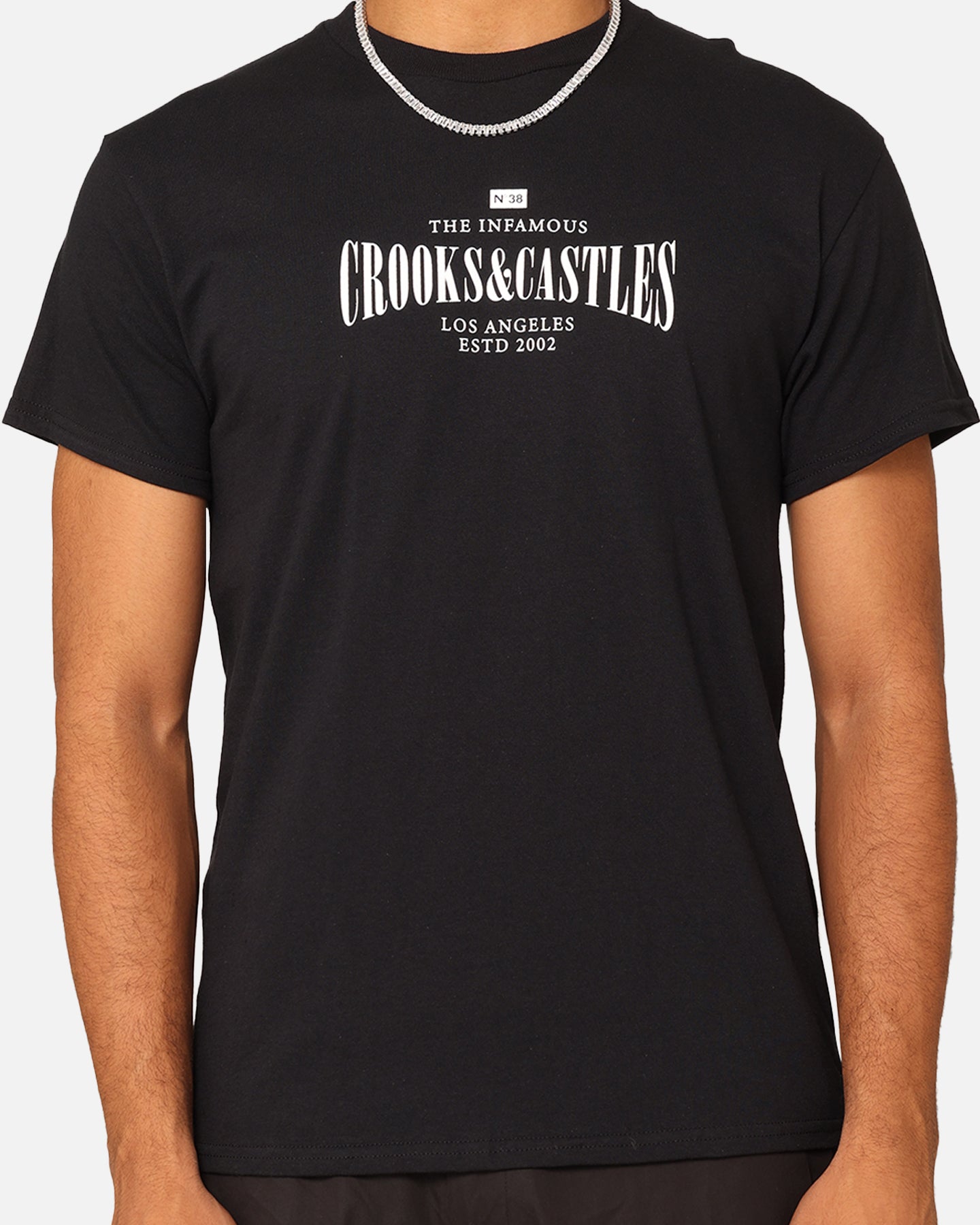 Crooks & Castles Infamous T-Shirt Black
