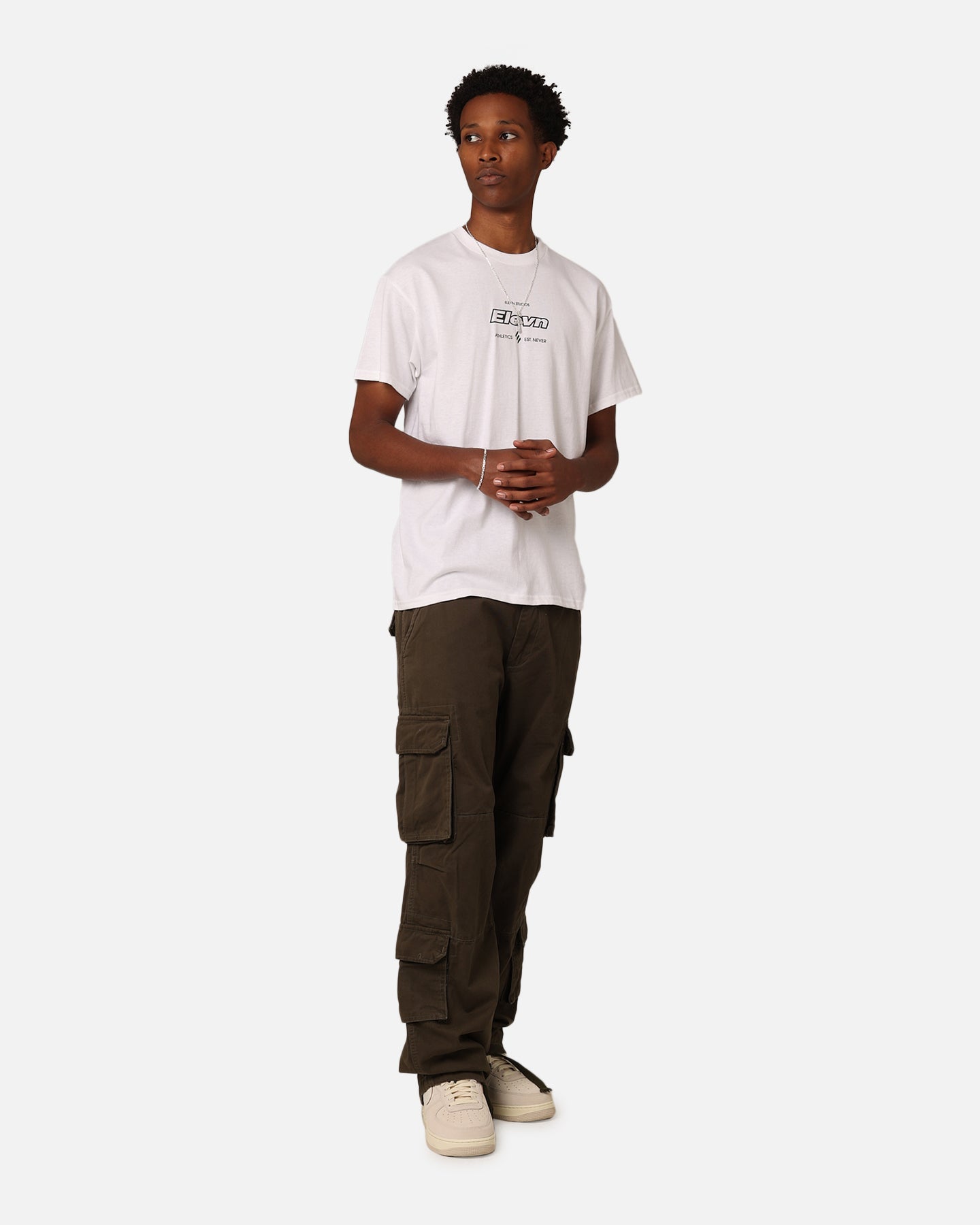 Elevn Clothig Co Never T-Shirt White