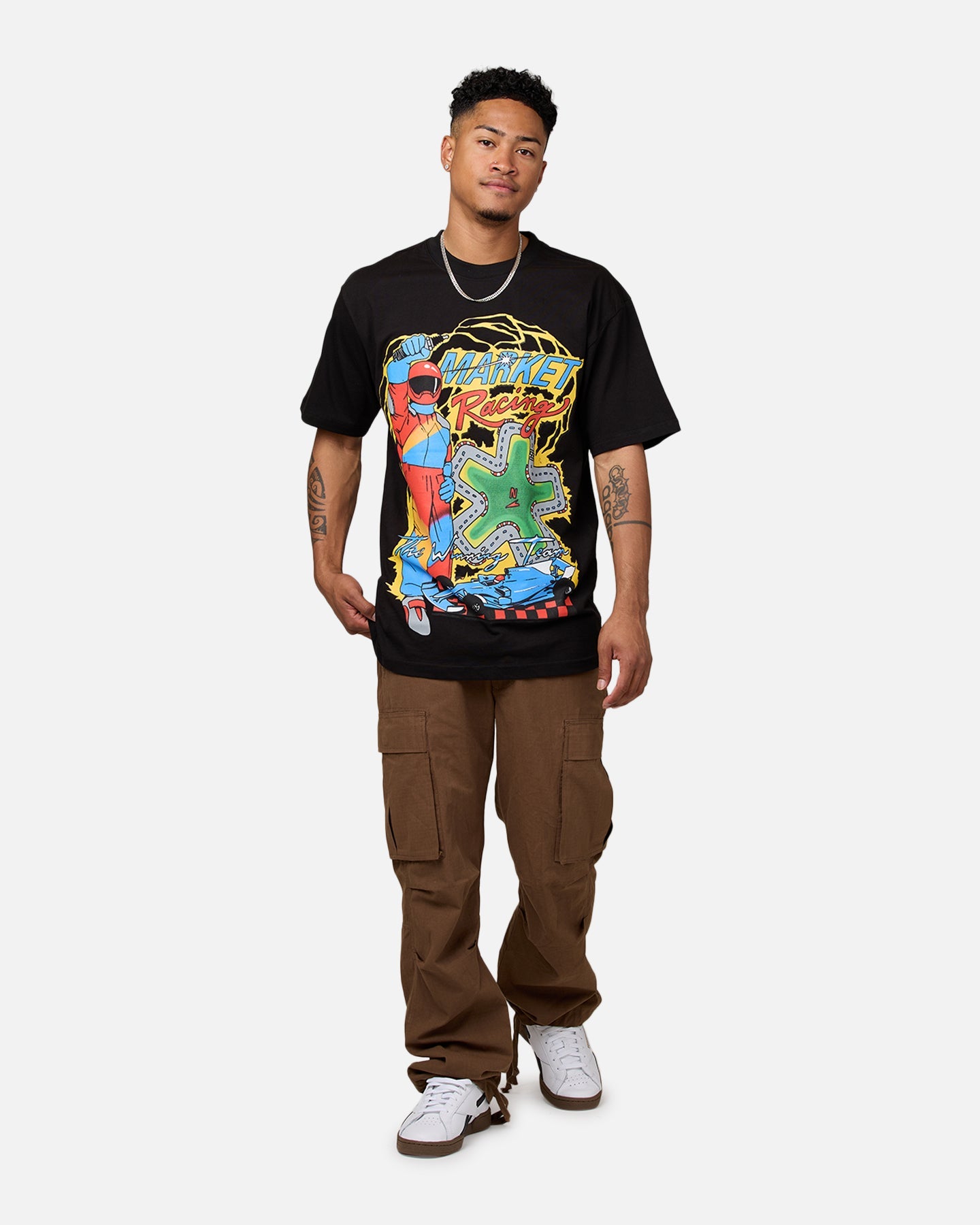 Market Racing Circuit T-Shirt Black