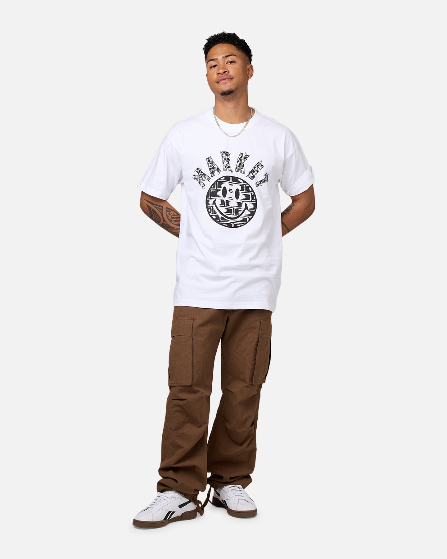 Market X Smiley Brickhouse T-Shirt White