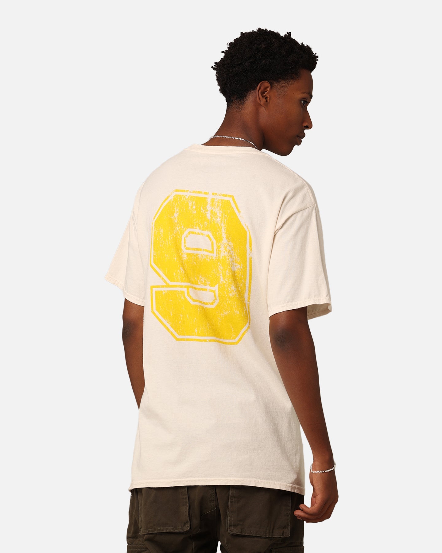 Goat Crew Football Club 9 T-Shirt Off White