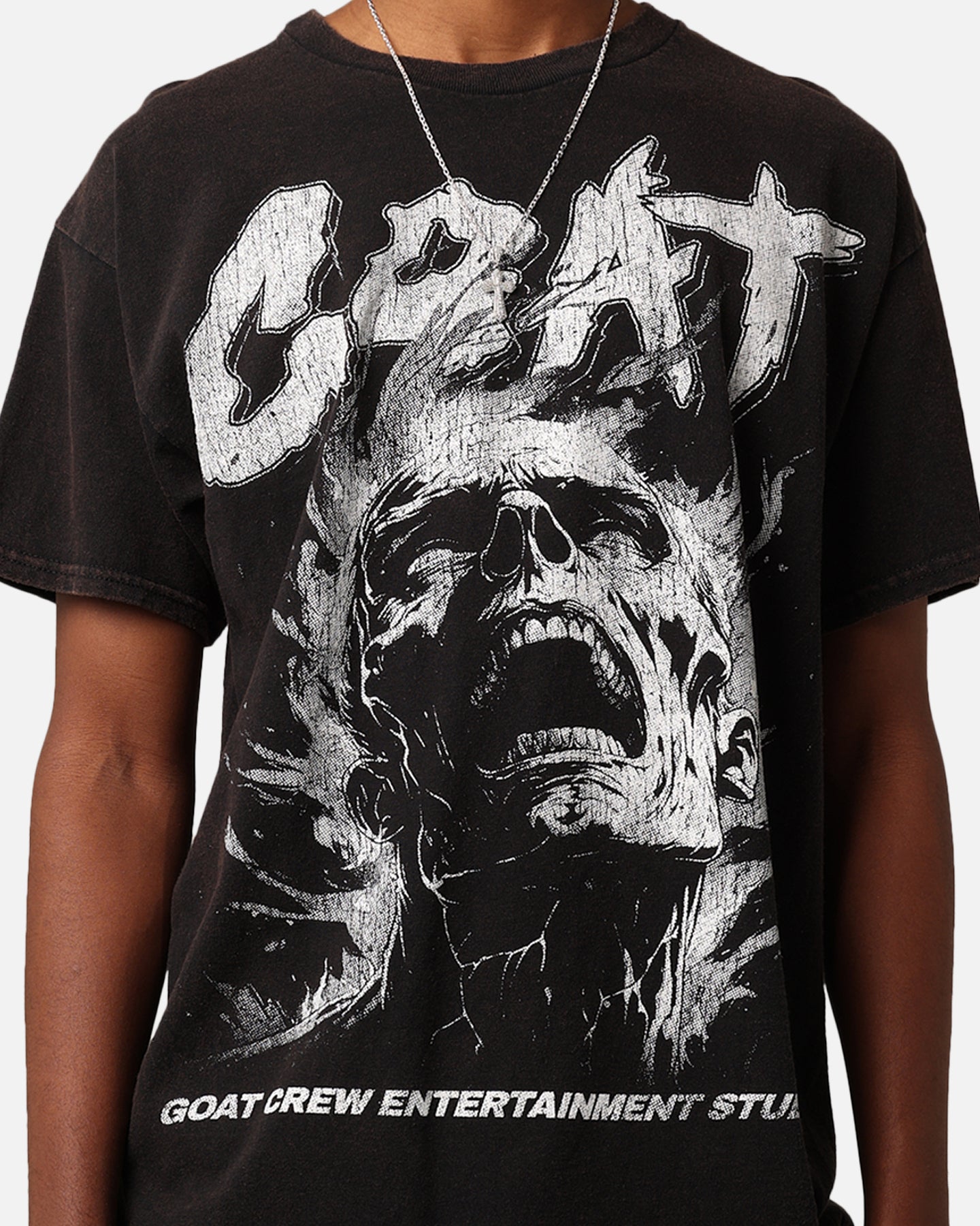 Goat Crew Pain Studios T-Shirt Black Wash