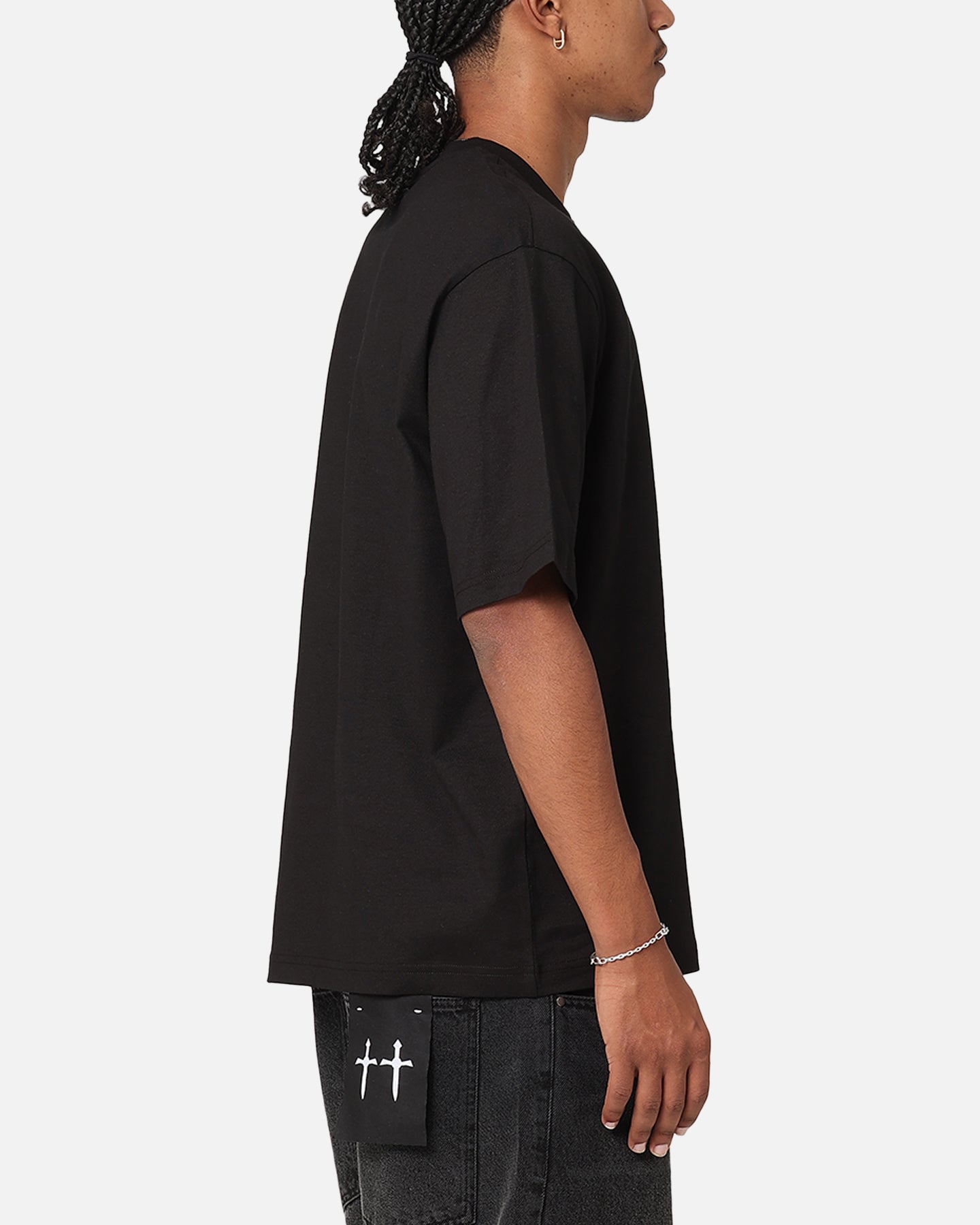 G-Star Center Chest Boxy T-Shirt Dark Black