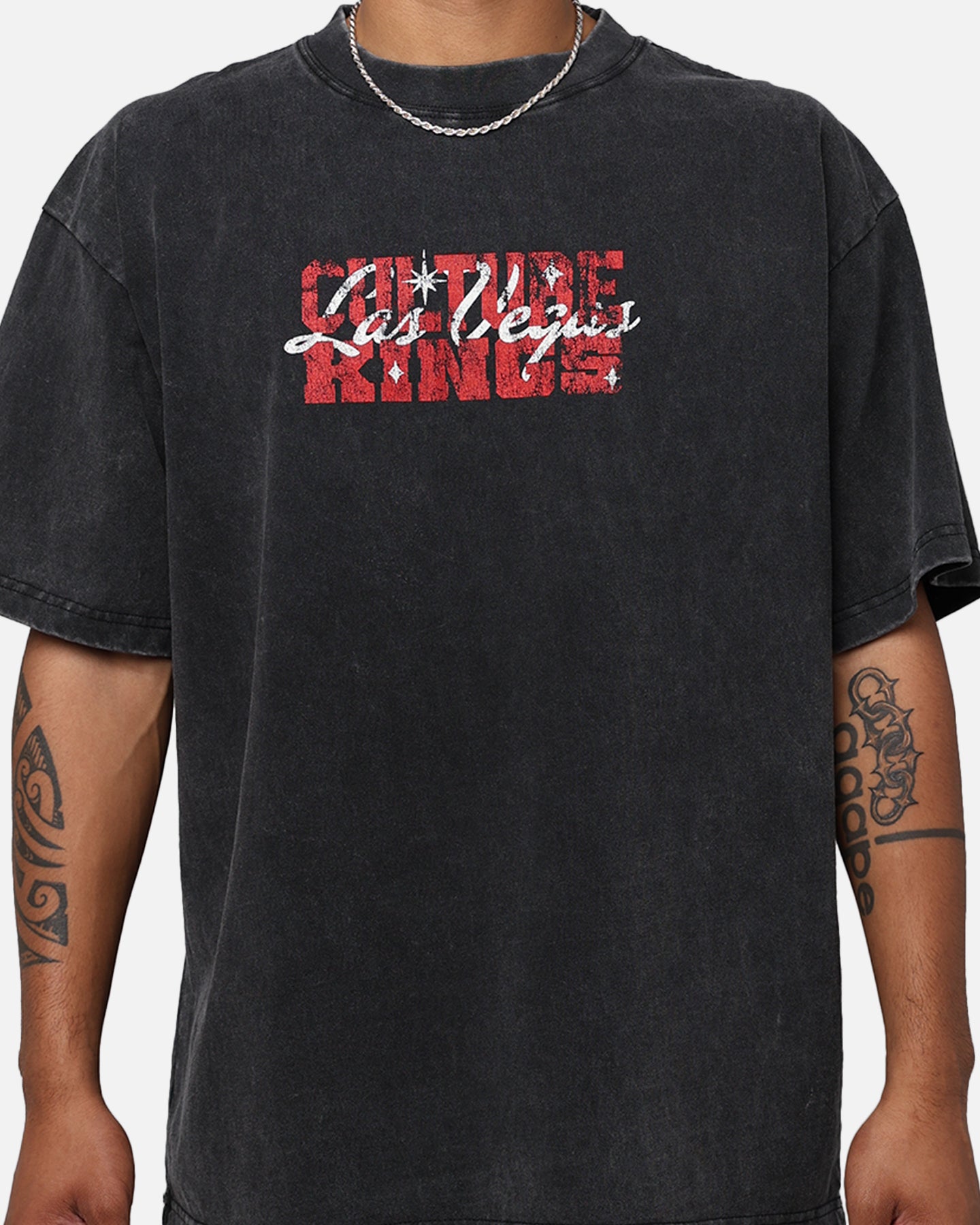 Culture Kings Entertainment T-Shirt Washed Black