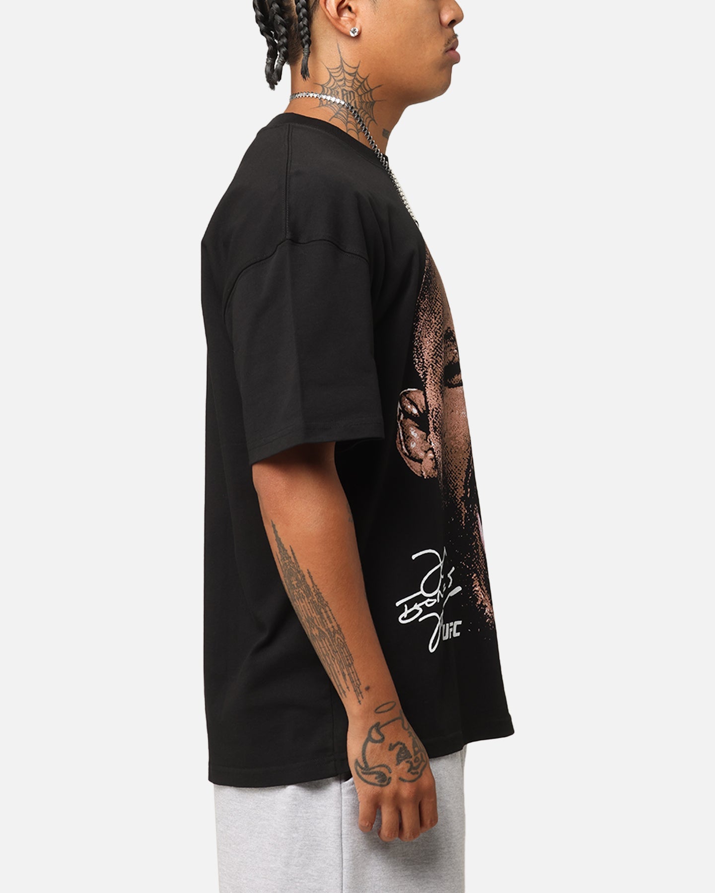 Goat Crew UFC By Goat Crew Jon Jones Big Face T-Shirt Black