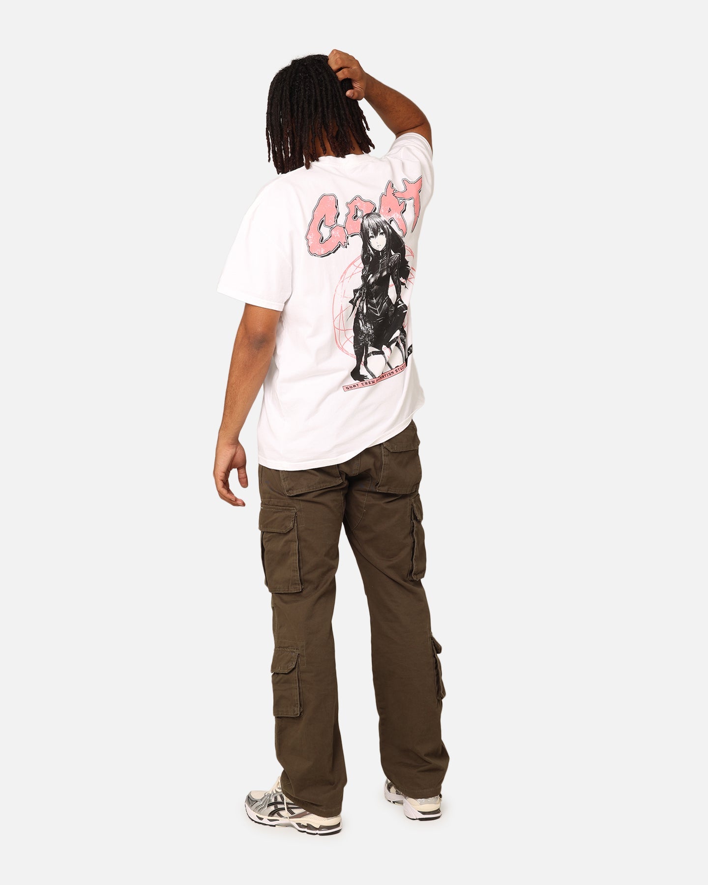 Goat Crew Anime Studios T-Shirt White