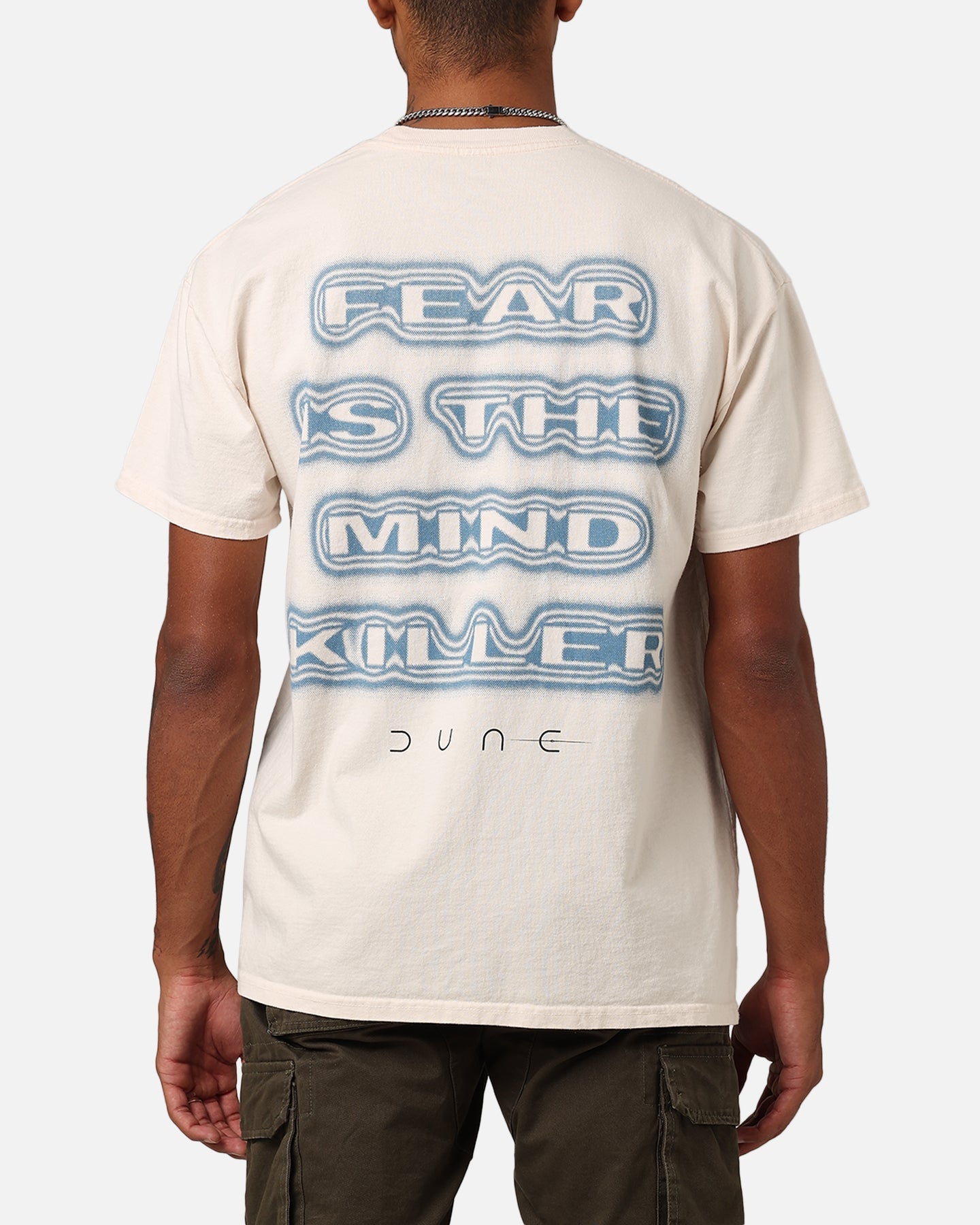 Goat Crew X Dune Fear Heavyweight T-Shirt Off White