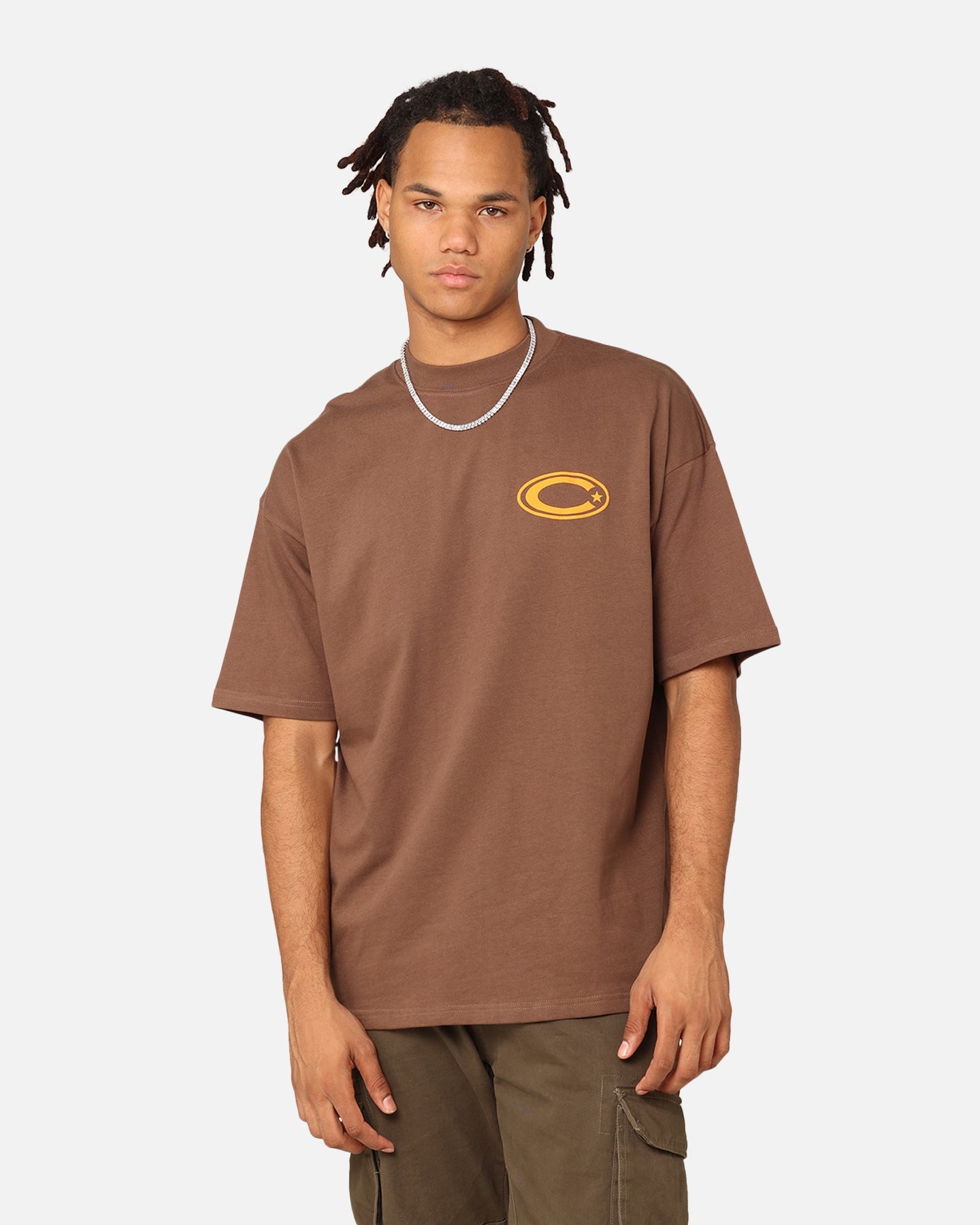 Carre C-Star T-Shirt Brown